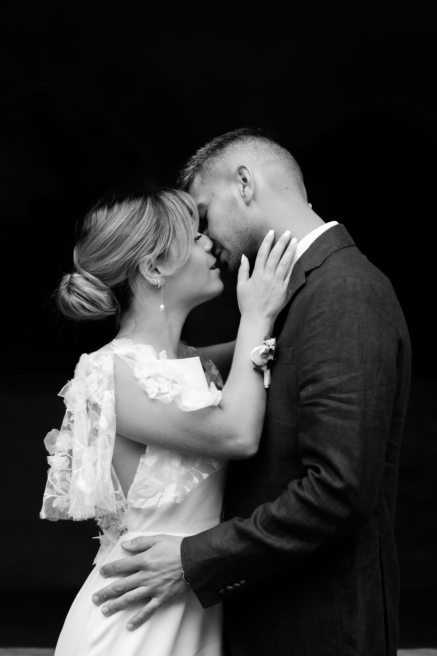 Photos de couple noir et blanc