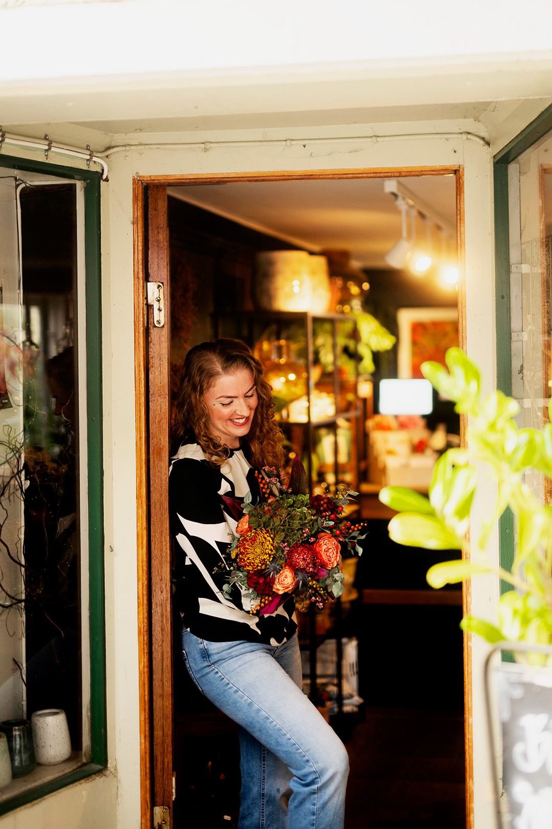 Dörren in till Min lilla blomsteratelje