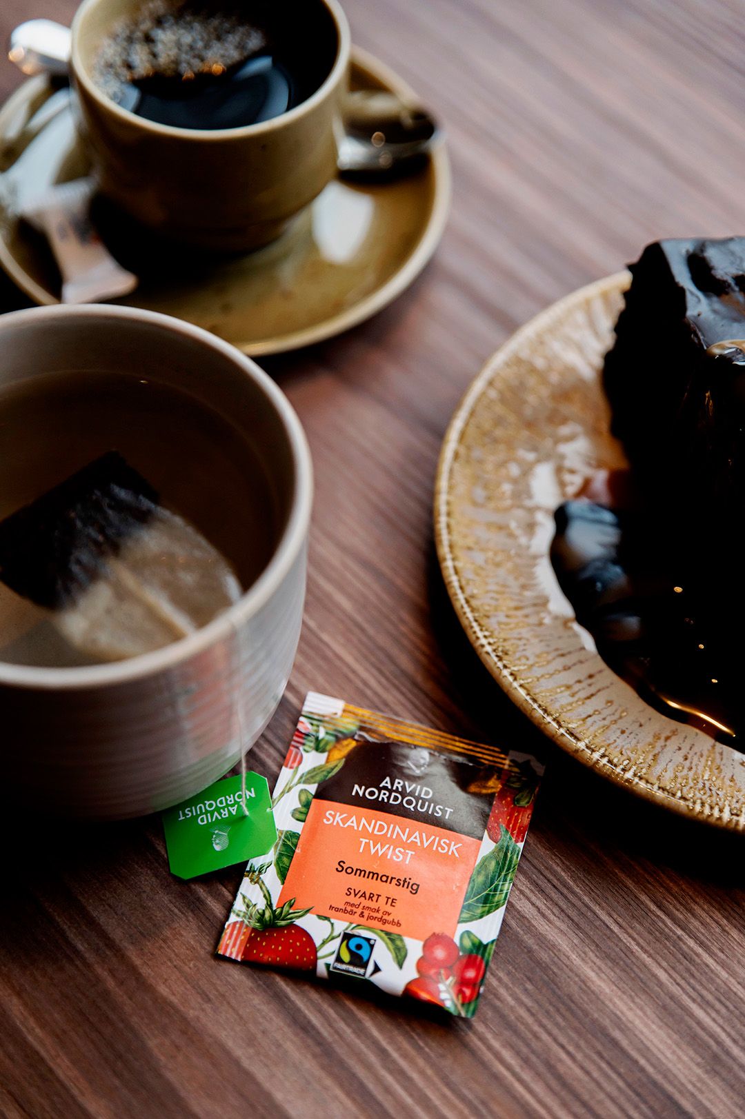 Fika hos Sjöbris