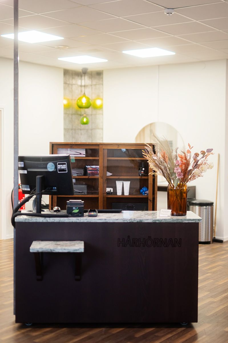 Hårhörnan i Mjölby kassan
