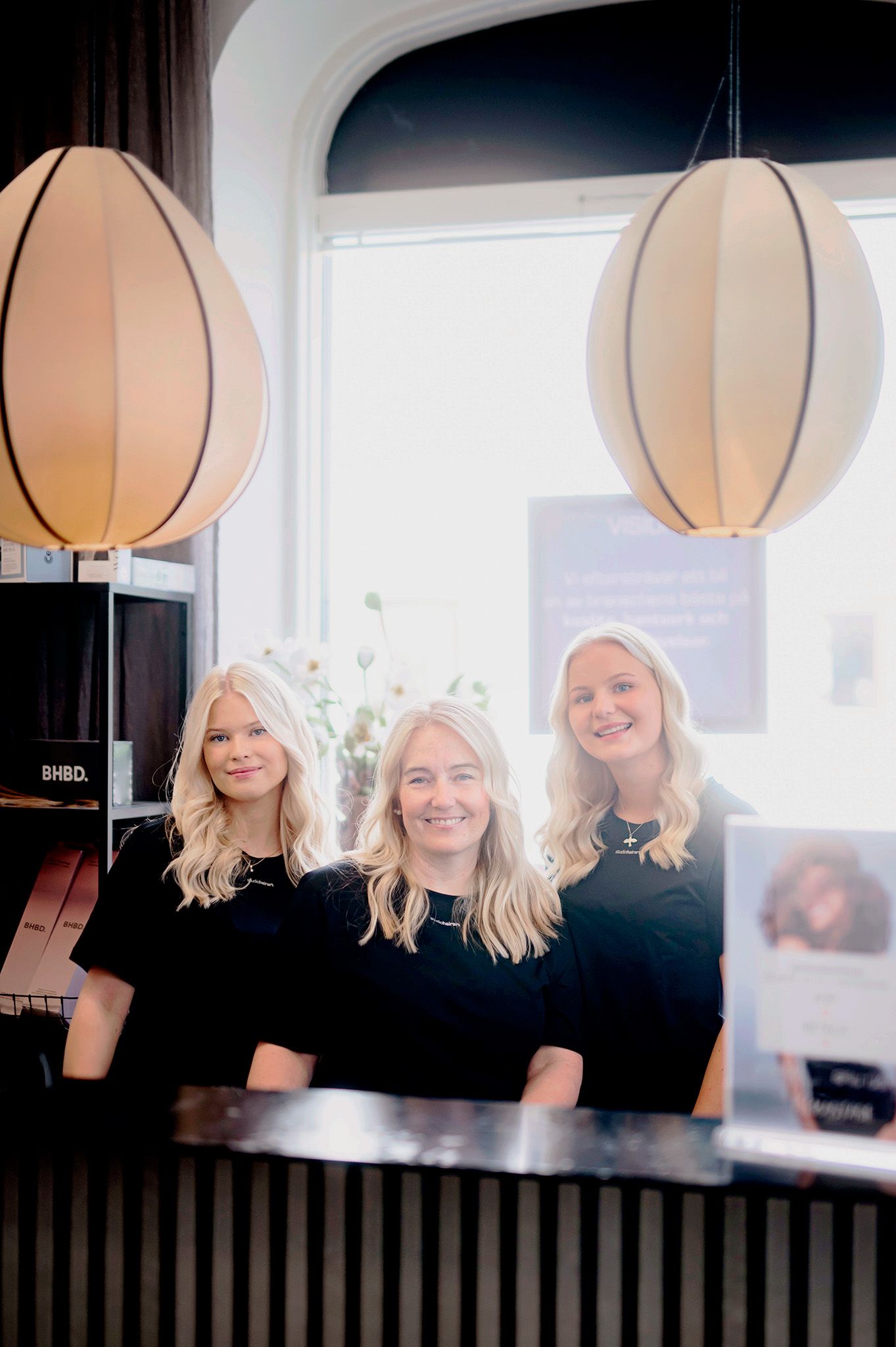 Tjejerna på Studio Hair Art Motala