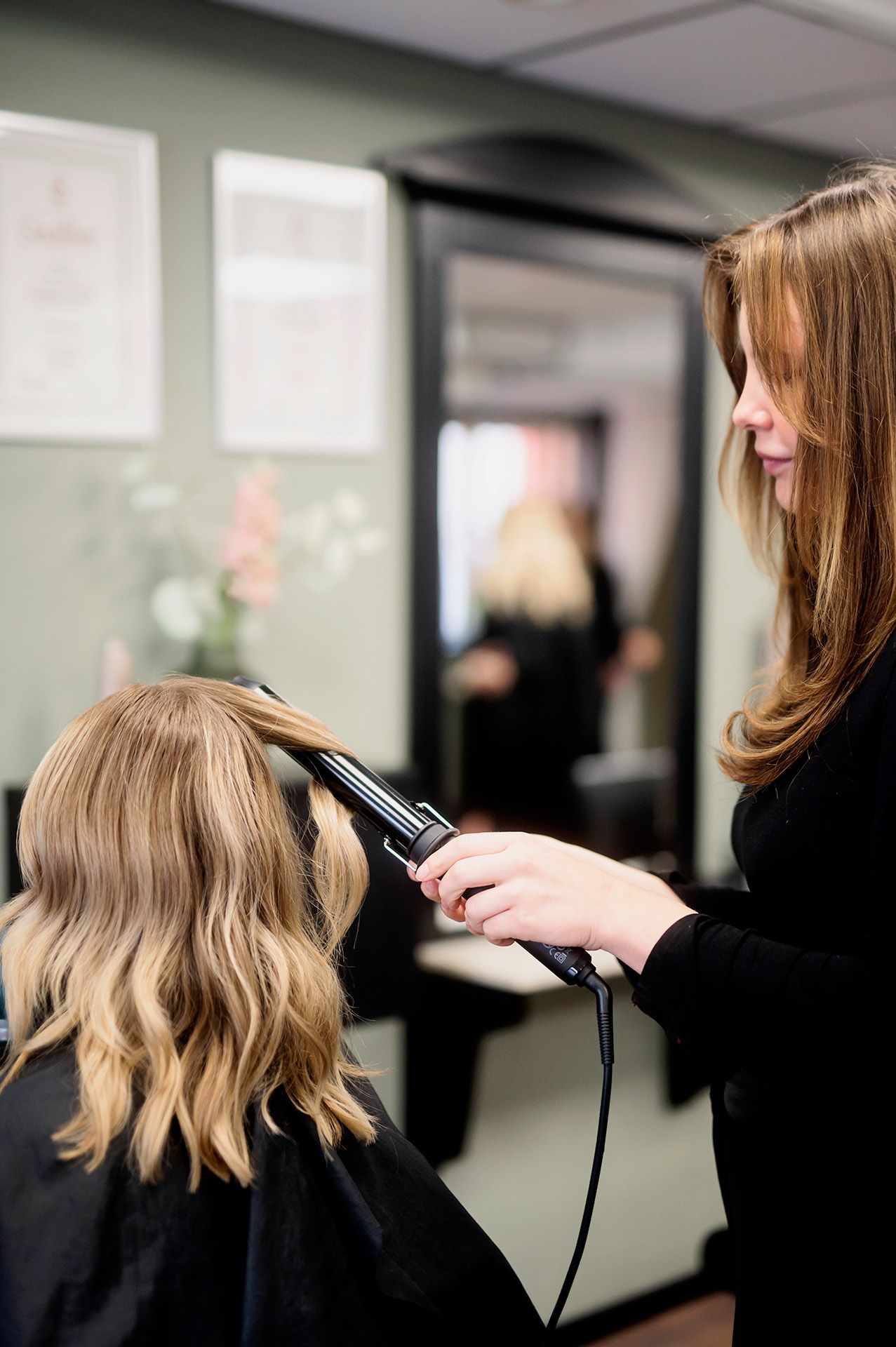 Styling och fix hos Hägers frisersalong