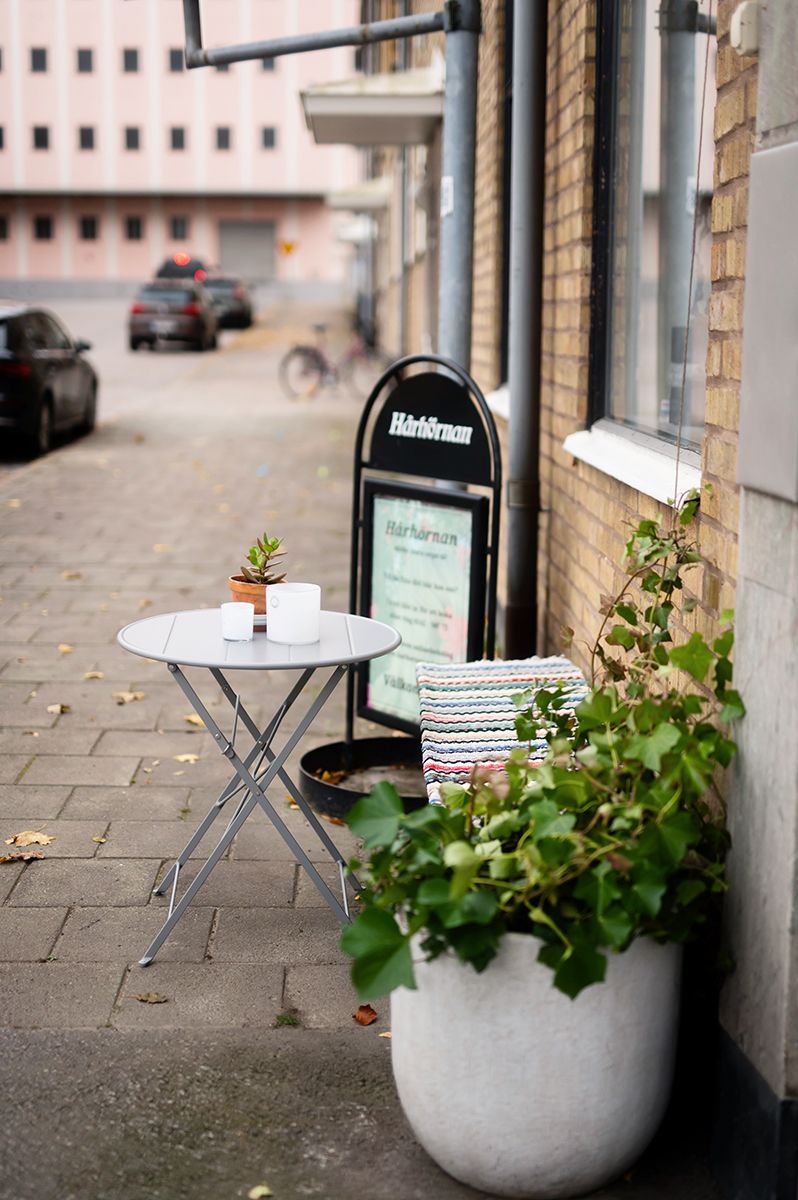 Hårhörnan i Mjölby detaljer utomhus