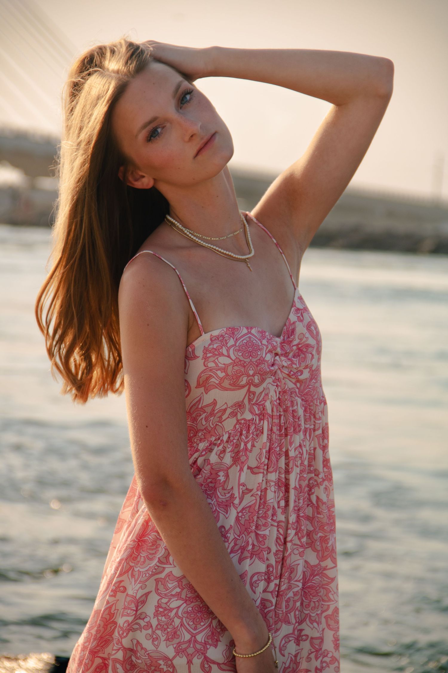 Lehigh Valley photographer, individual senior shoot at Dewey beach in Delaware, moody senior photos, stunning beach senior portraits
