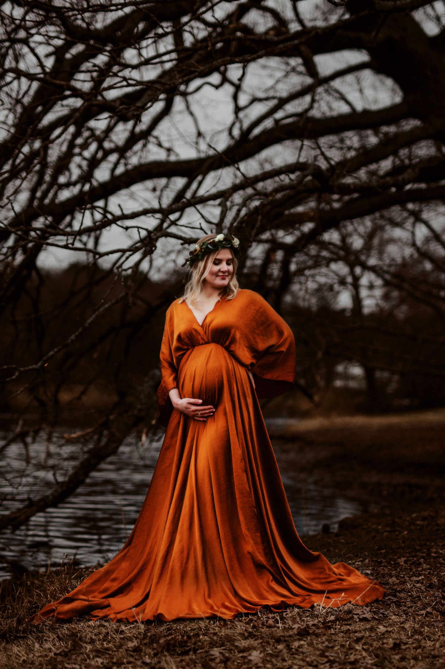 Gravidfotografering haga slott
