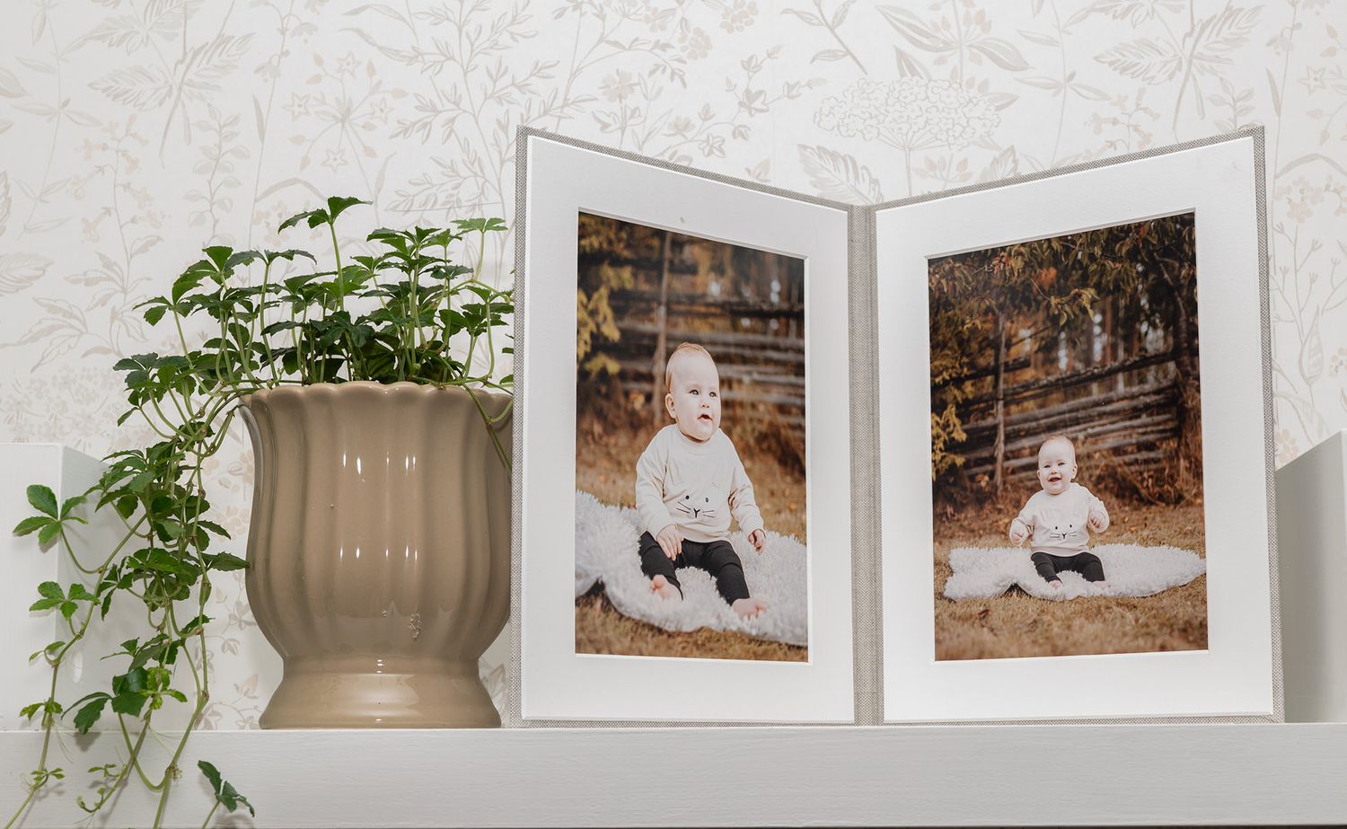 Foliogift med två bilder