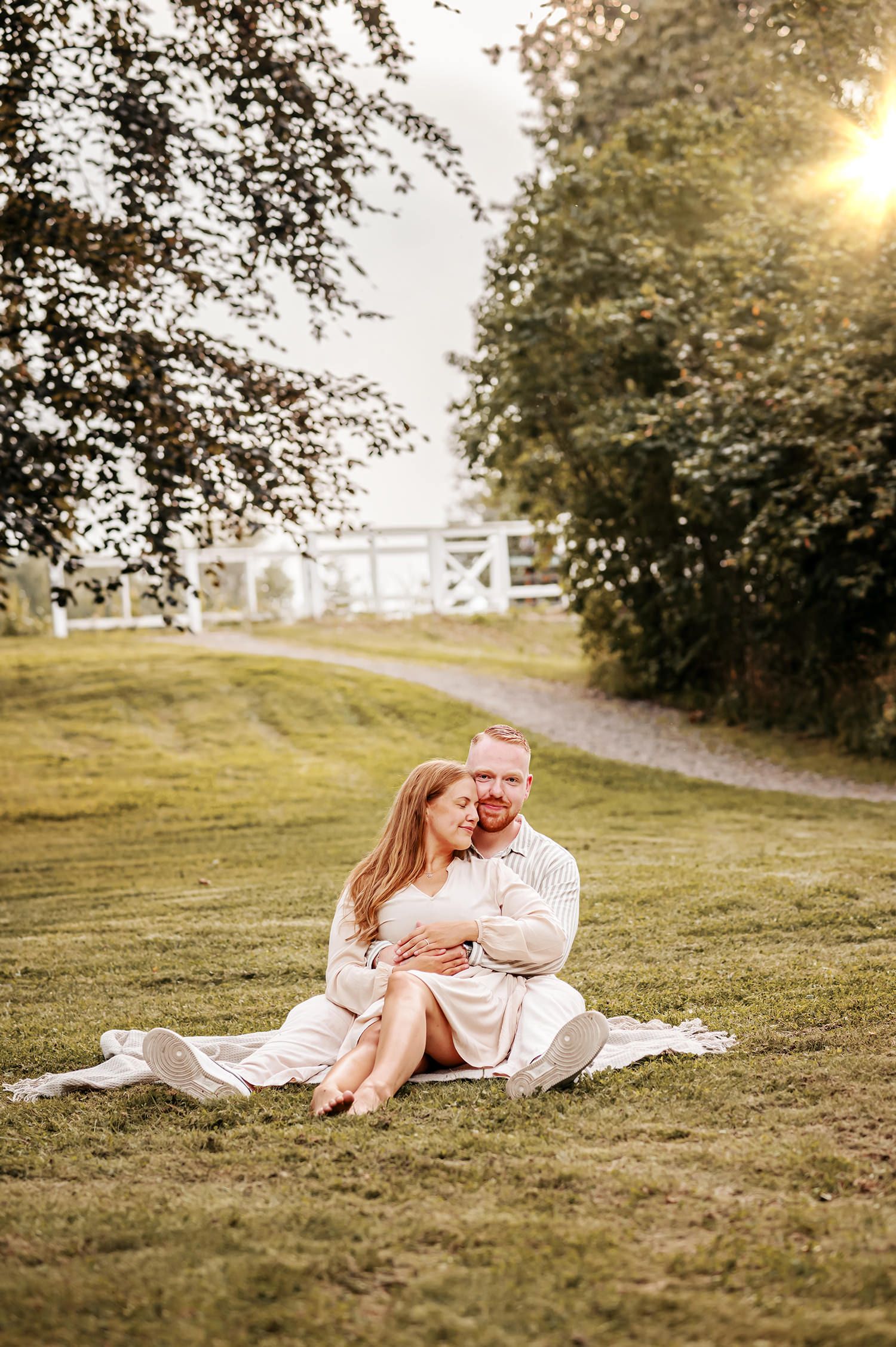 Parfotografering i Sala stadspark