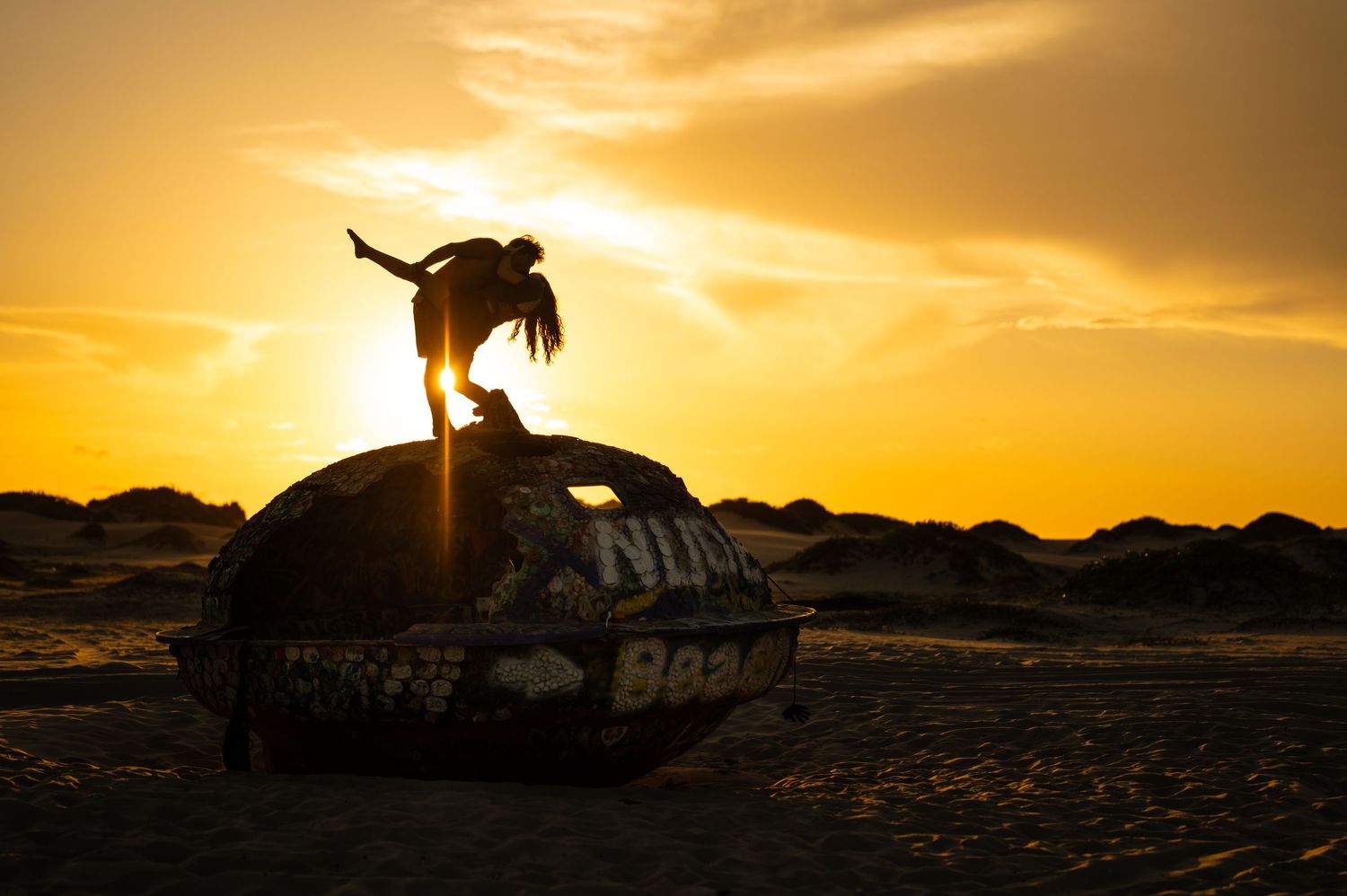 Couple session sunset