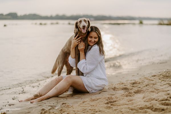 Fotoshooting mit Hund in Hamburg