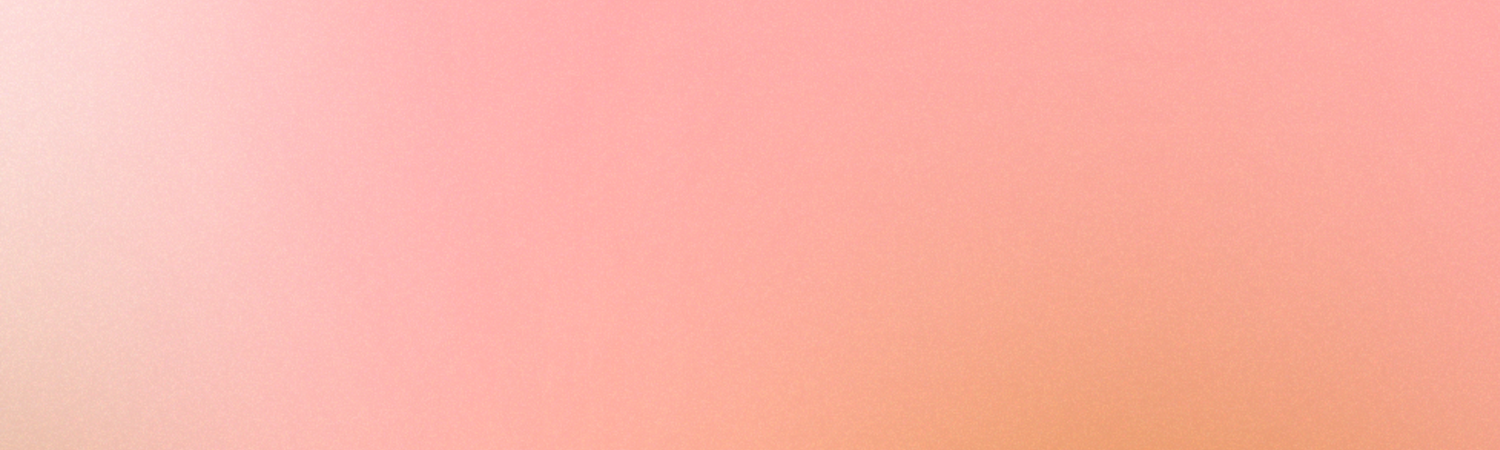 Soft pink and coral gradient background with smooth color transition.