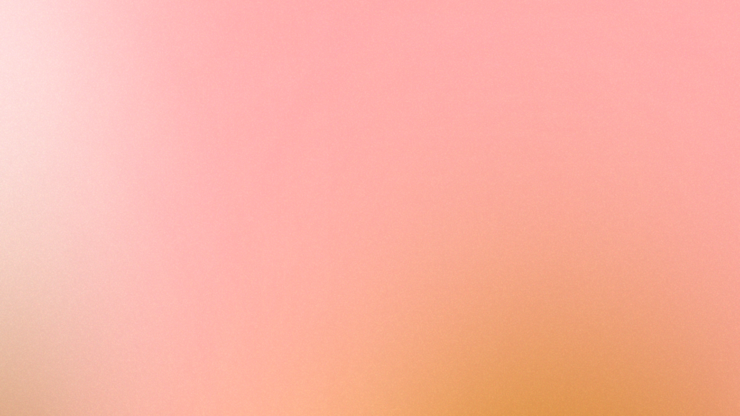 Pink and orange gradient background with soft blending colors.