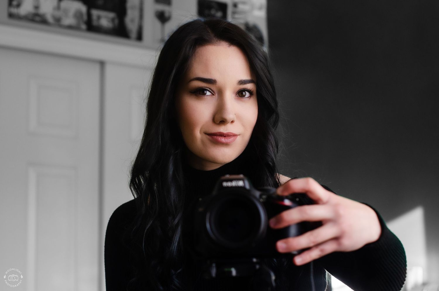 Headshot of portrait photographer and owner of Moonlight Photography in Las Vegas