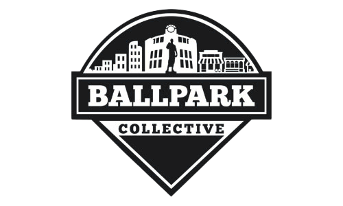 Ballpark Collective logo that partnered with Denver Drone, Hospitality, Travel & Tourism photographer Captain Colorado Photography.