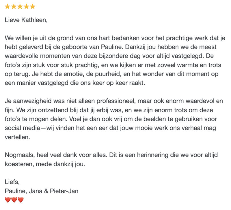 geboortefotografie