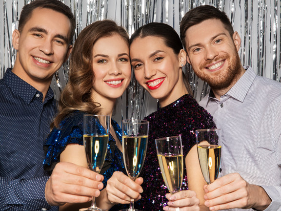 Guests enjoying a photo booth session with instant digital sharing and high-quality images. Laugh Out Loud Smiles Photo Booth rental in MO.