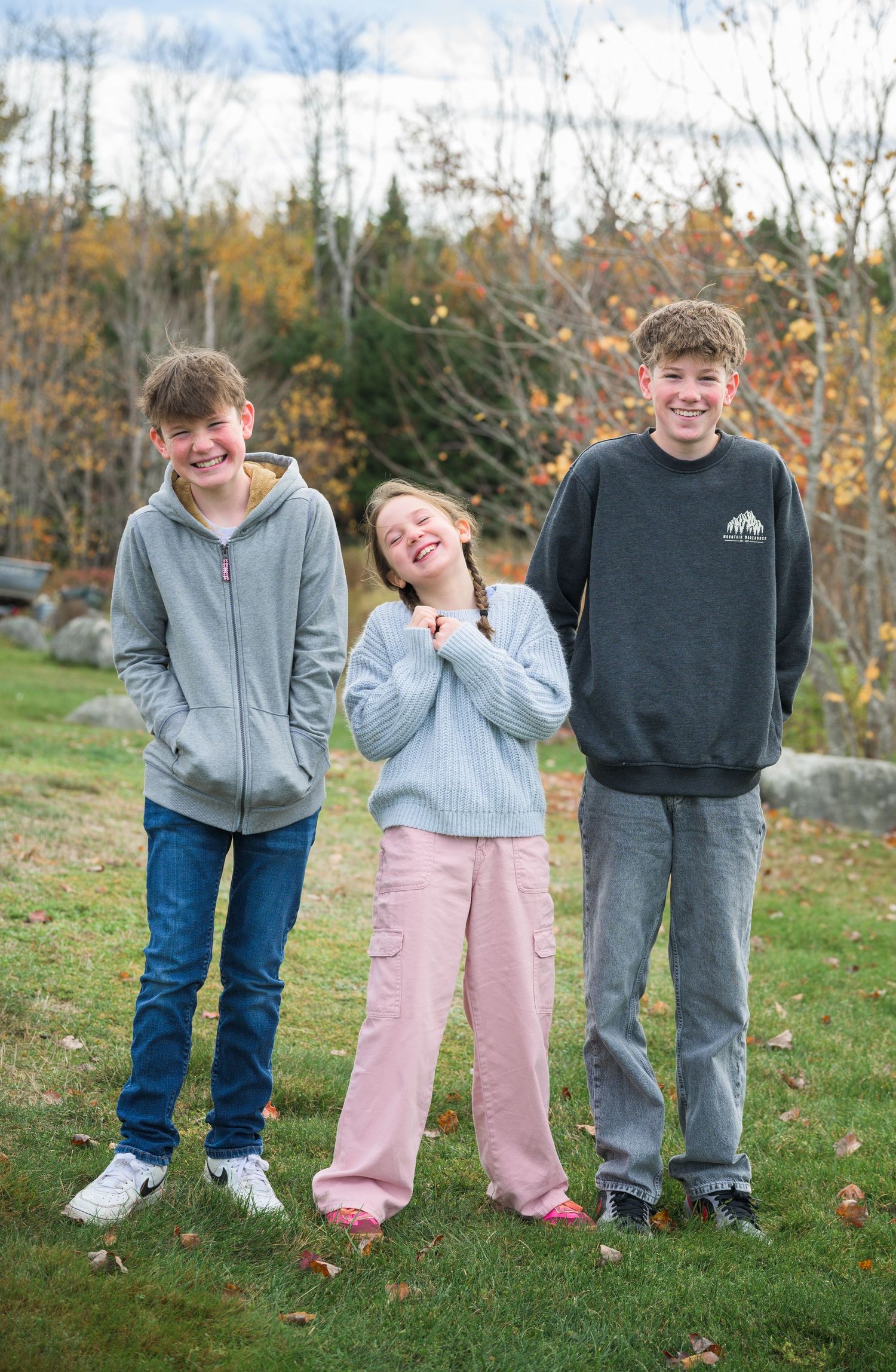 kids laughing