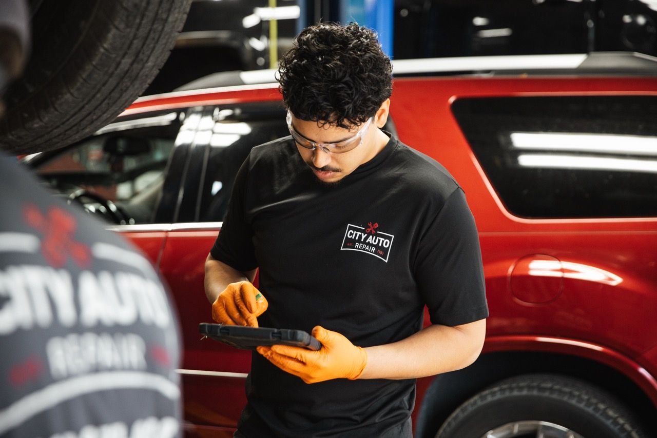 Car repair man