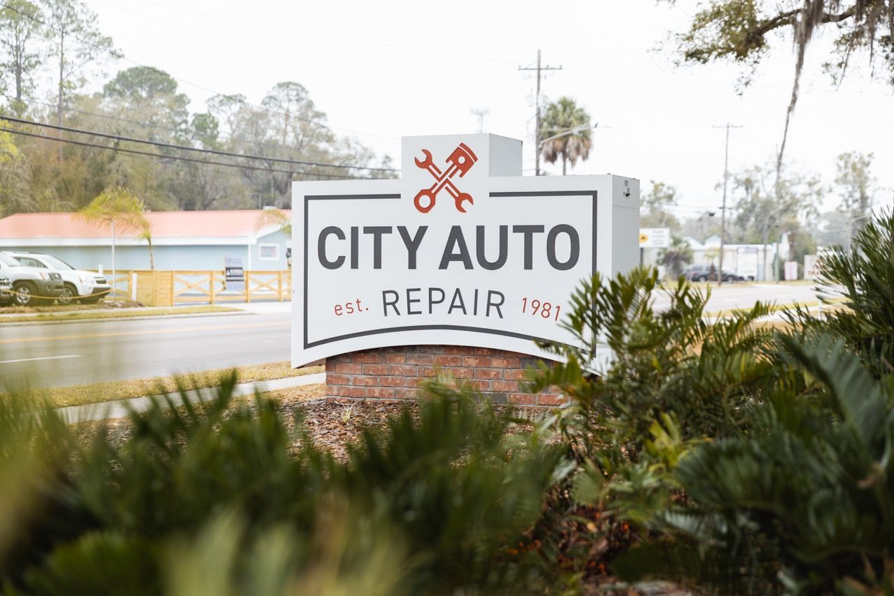City Auto Repair sign