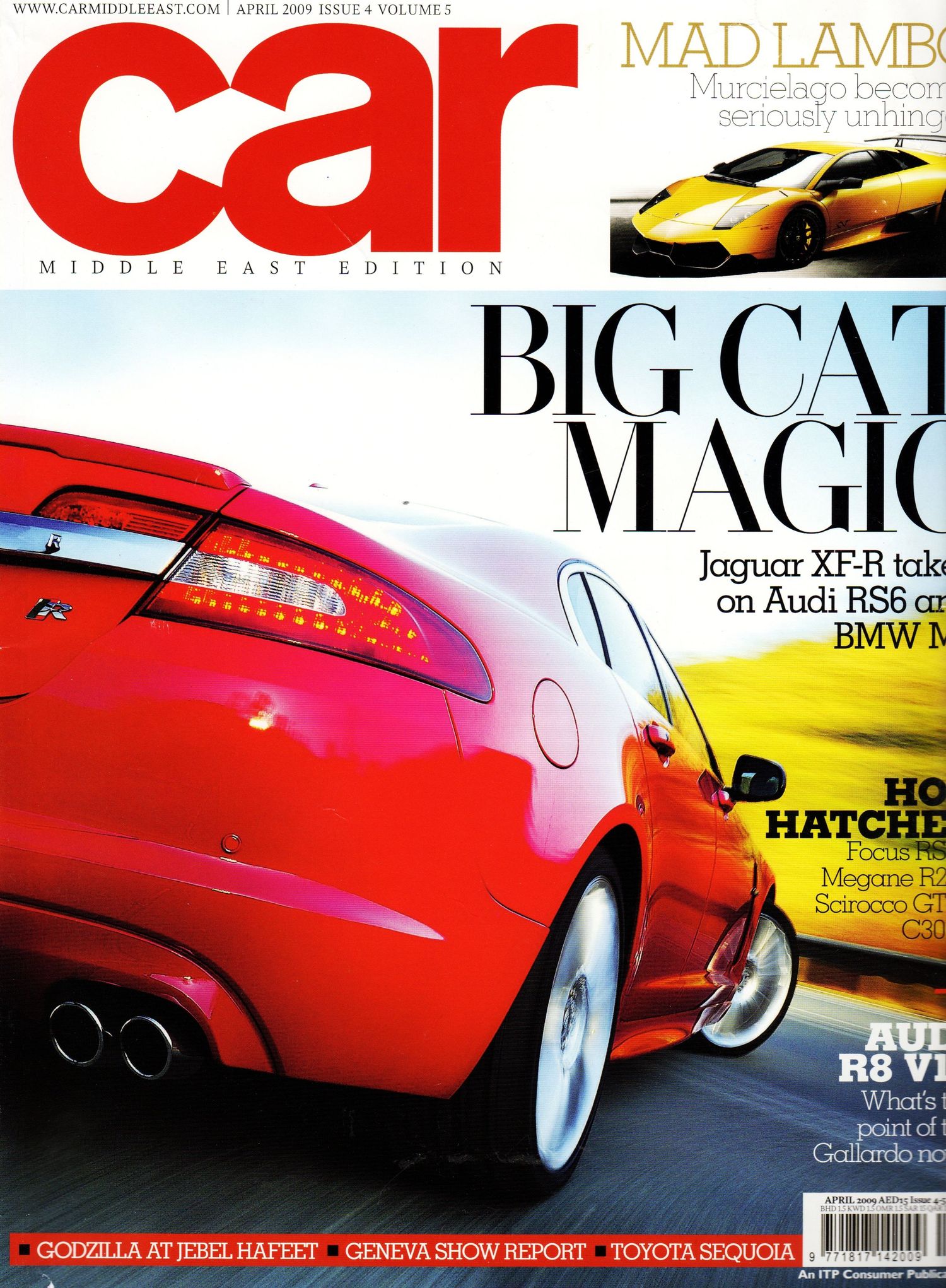 Collection of luxury car magazine covers featuring red and yellow sports vehicles. Editorial Photographer in Ontario, Canada