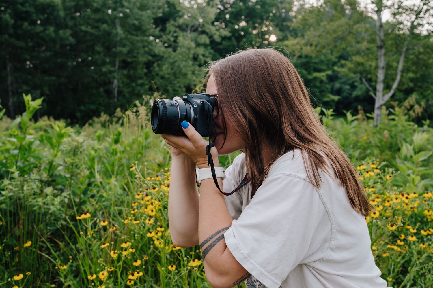 Captured by Macey, photographing a senior shoot in Upstate New York.