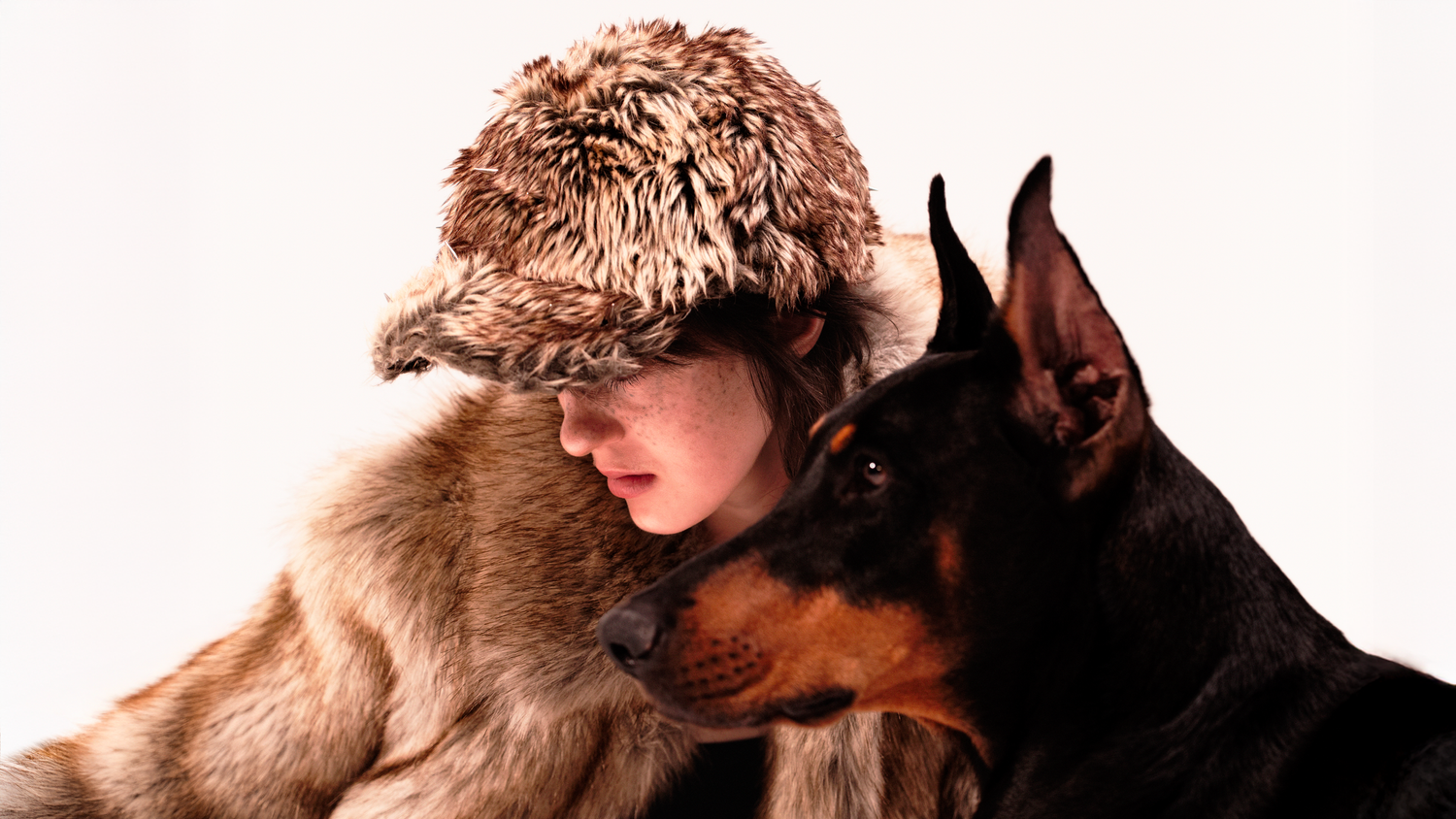 A Fashion campaign for A Cap 044 korean Brand call Easttank by Mathis Dieudonné in Séoul. With a beautiful dog.