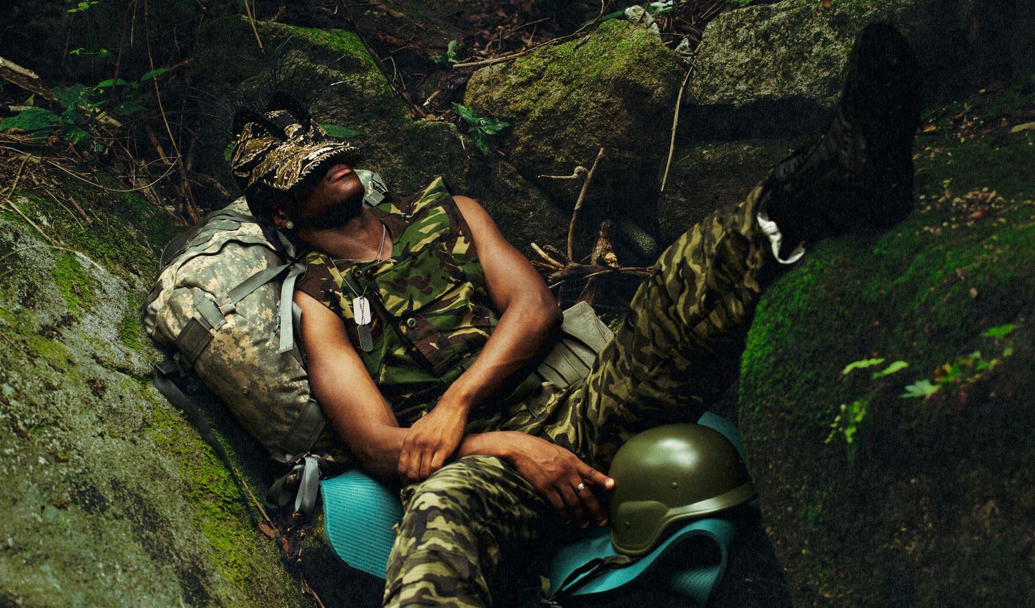 Fashion campaign for Cap 036 korean Brand call Easttank by Mathis Dieudonné in Séoul, Great shooting in outdoor, lost place in Korean Mounta