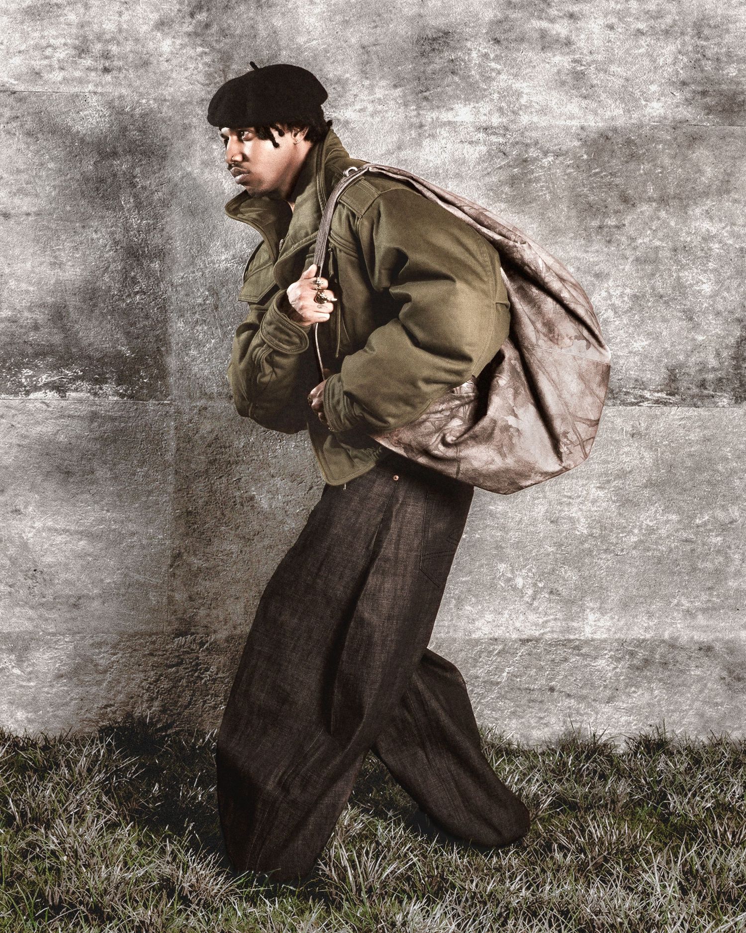 An editorial photography story Shot by Mathis Dieudonné and Théau Lerma for Theo sagna @mr.kbz