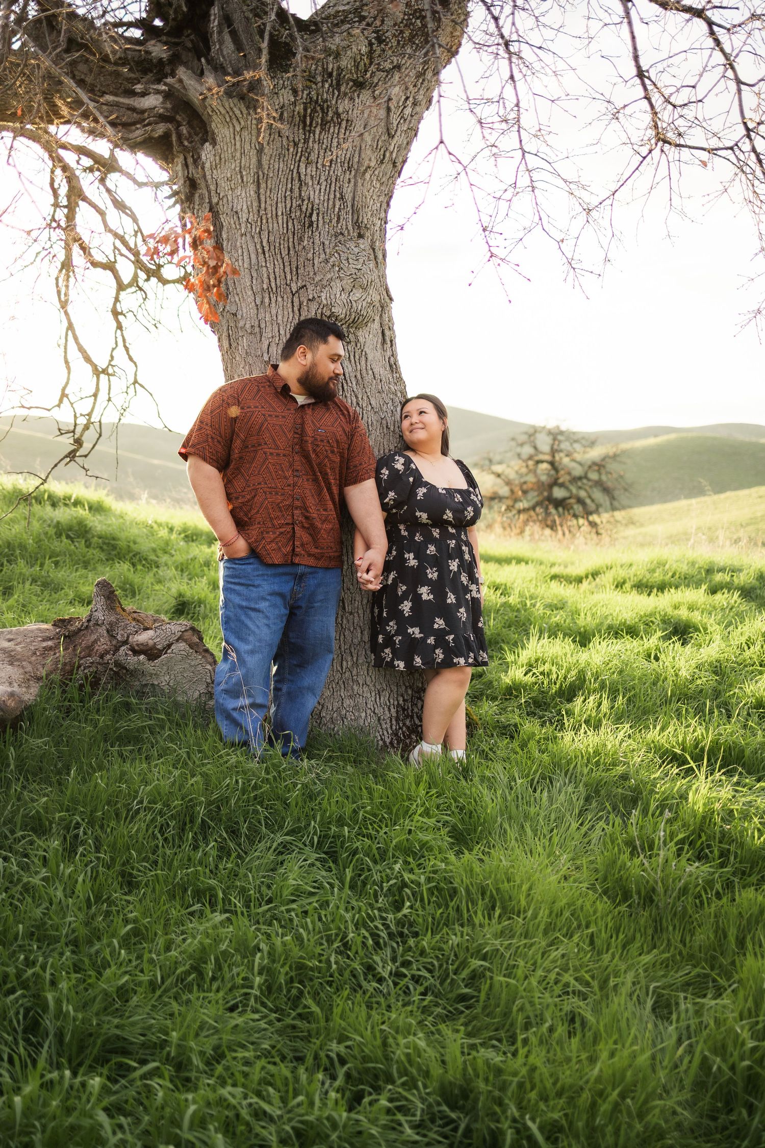 Couples portraits at Millerton Lake, CA by Baley Leighann photography