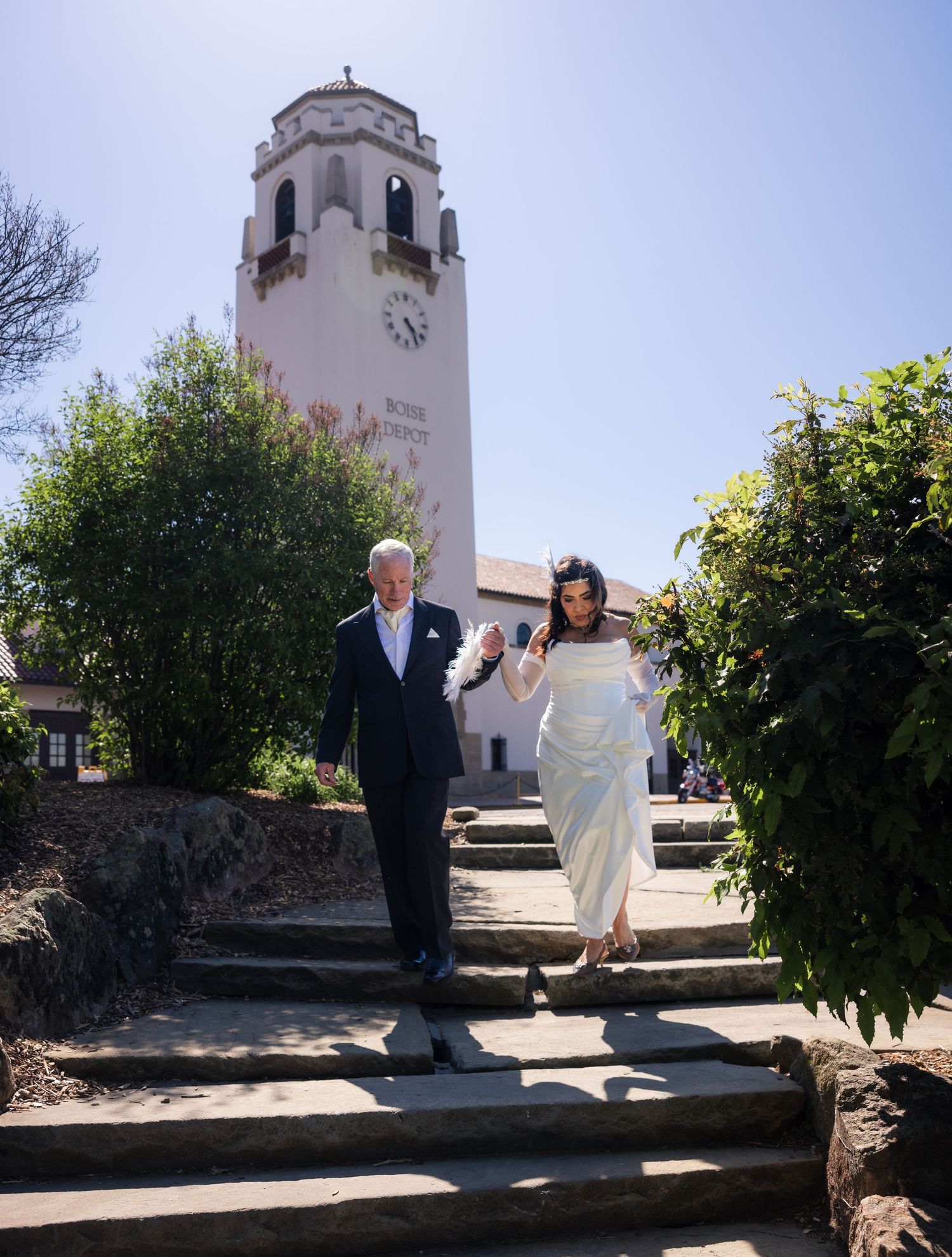 Wedding at the Boise Depot in Boise Idaho