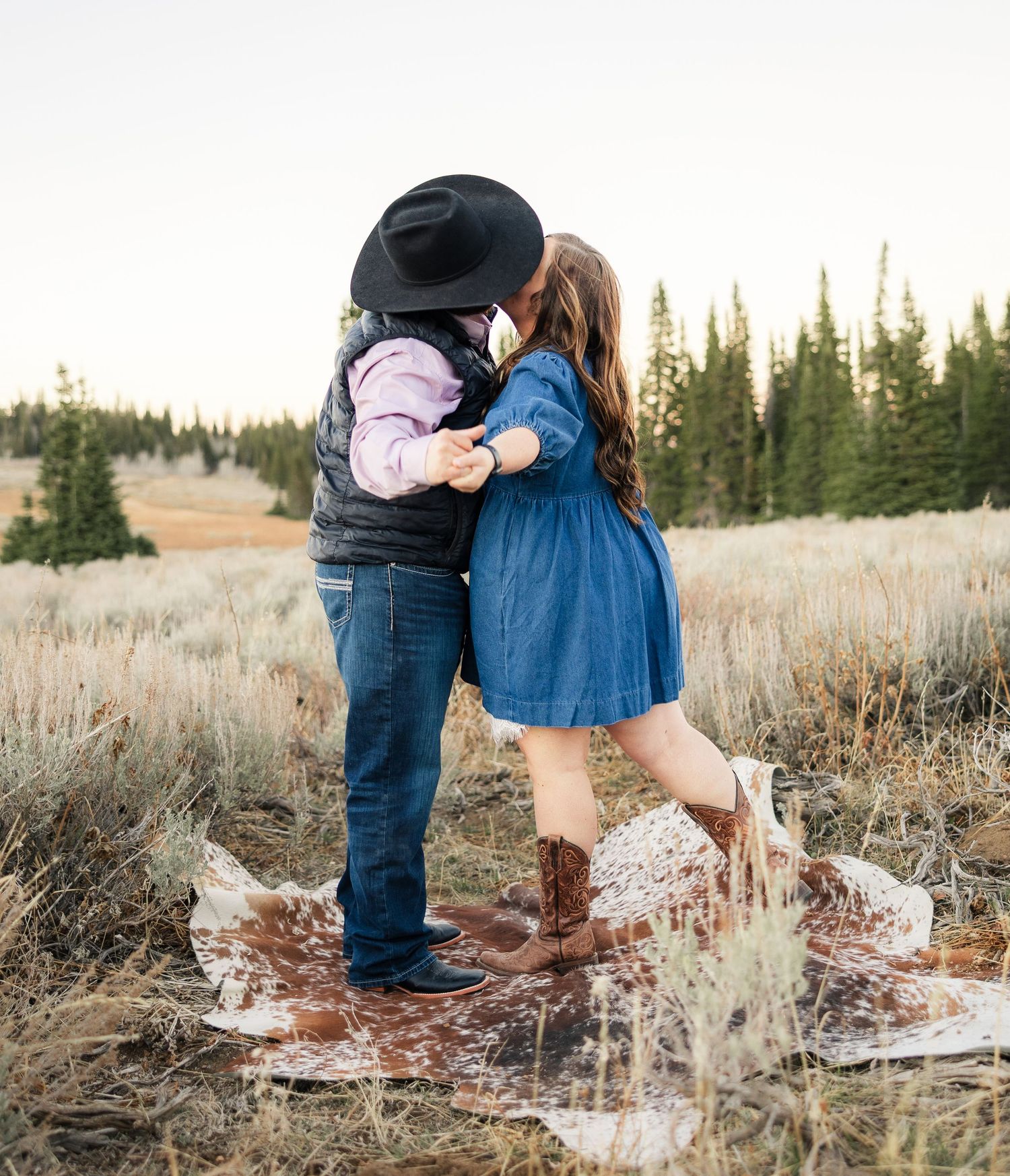 Couples portraits in Albion Idaho
