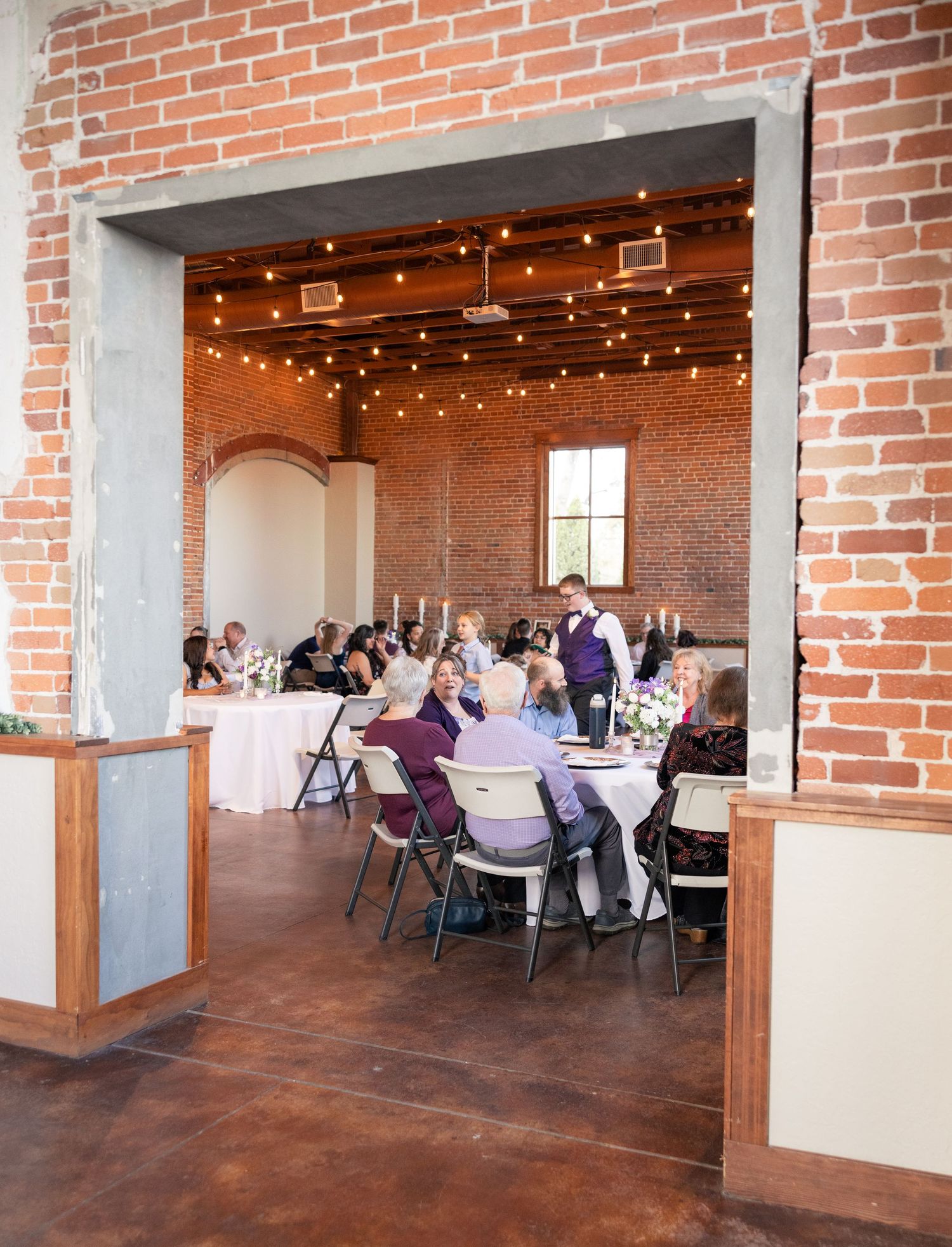 Wedding at The Brick Office, Nampa Idaho