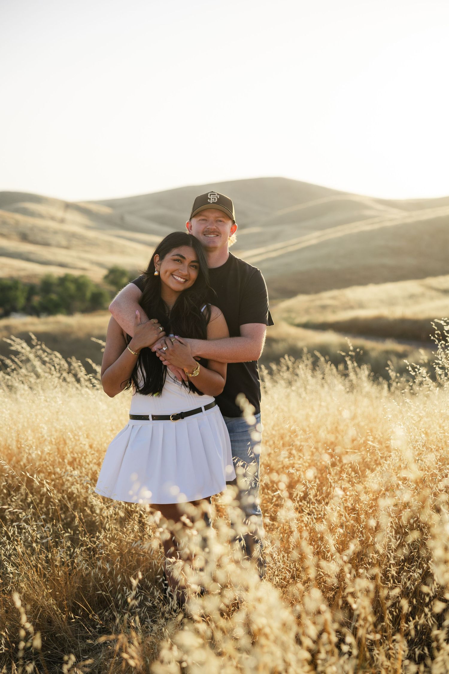 Couples photos at Millerton Lake, Friant California