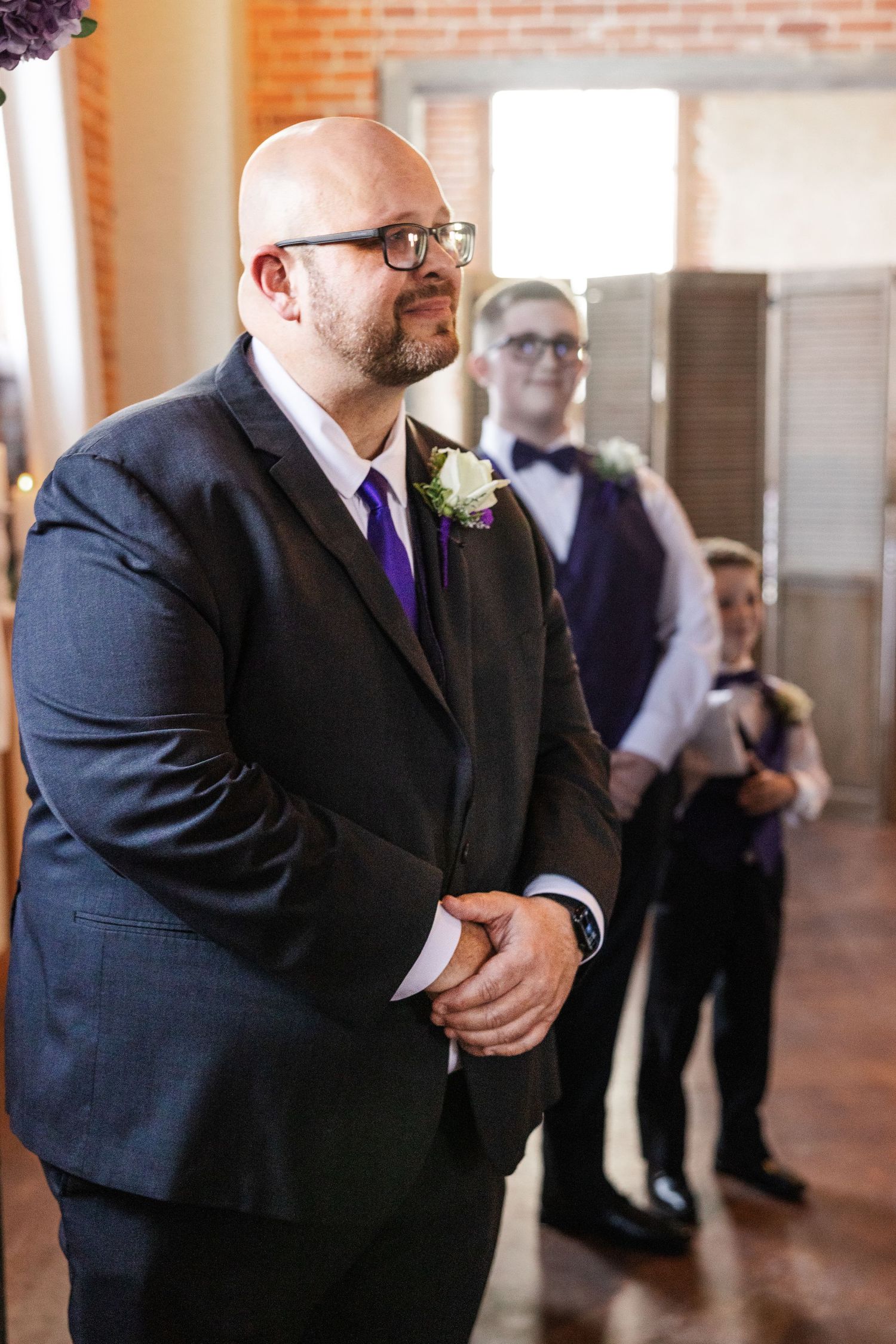 Wedding at The Brick Office, Nampa Idaho