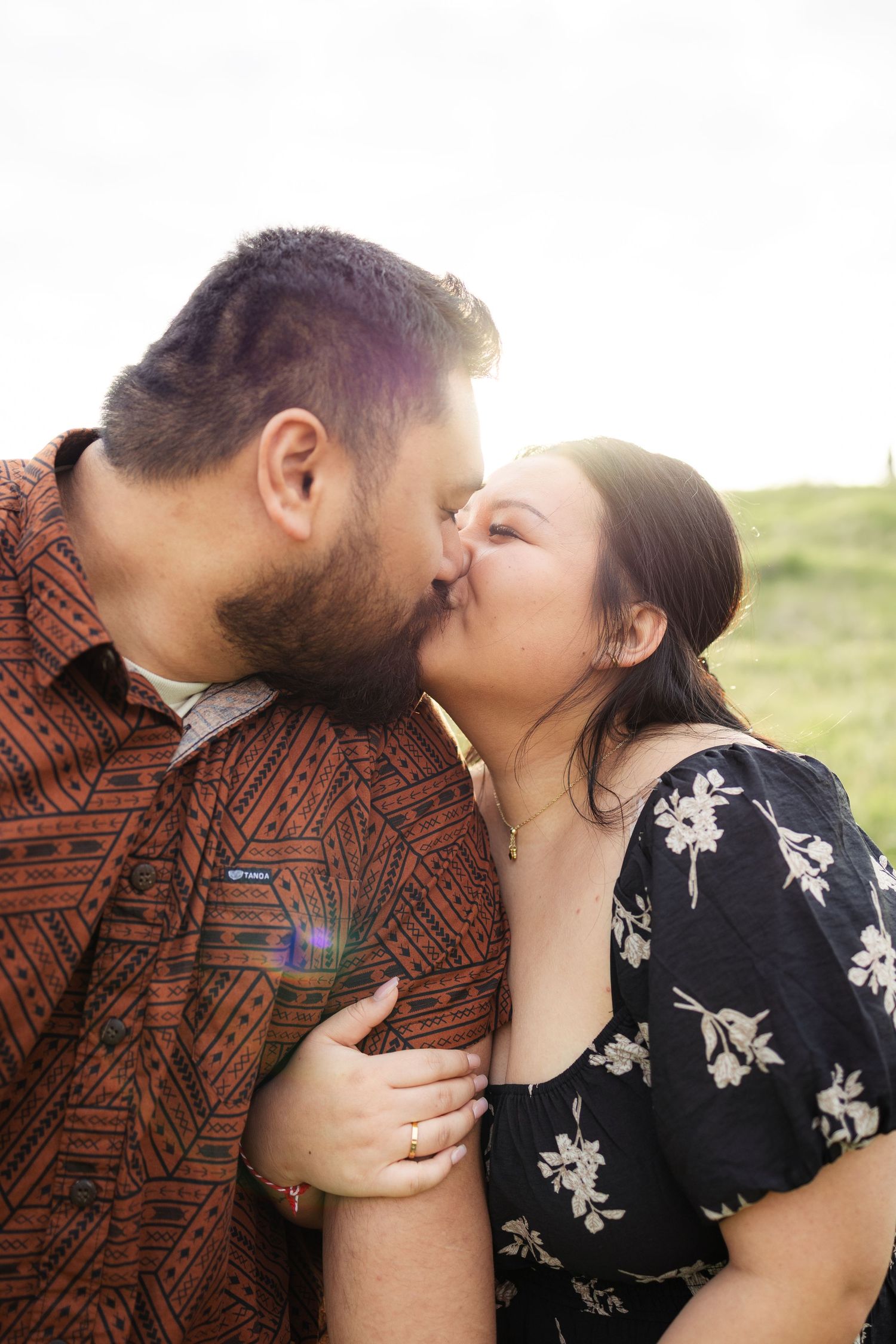 Couples portraits at Millerton Lake, CA by Baley Leighann photography