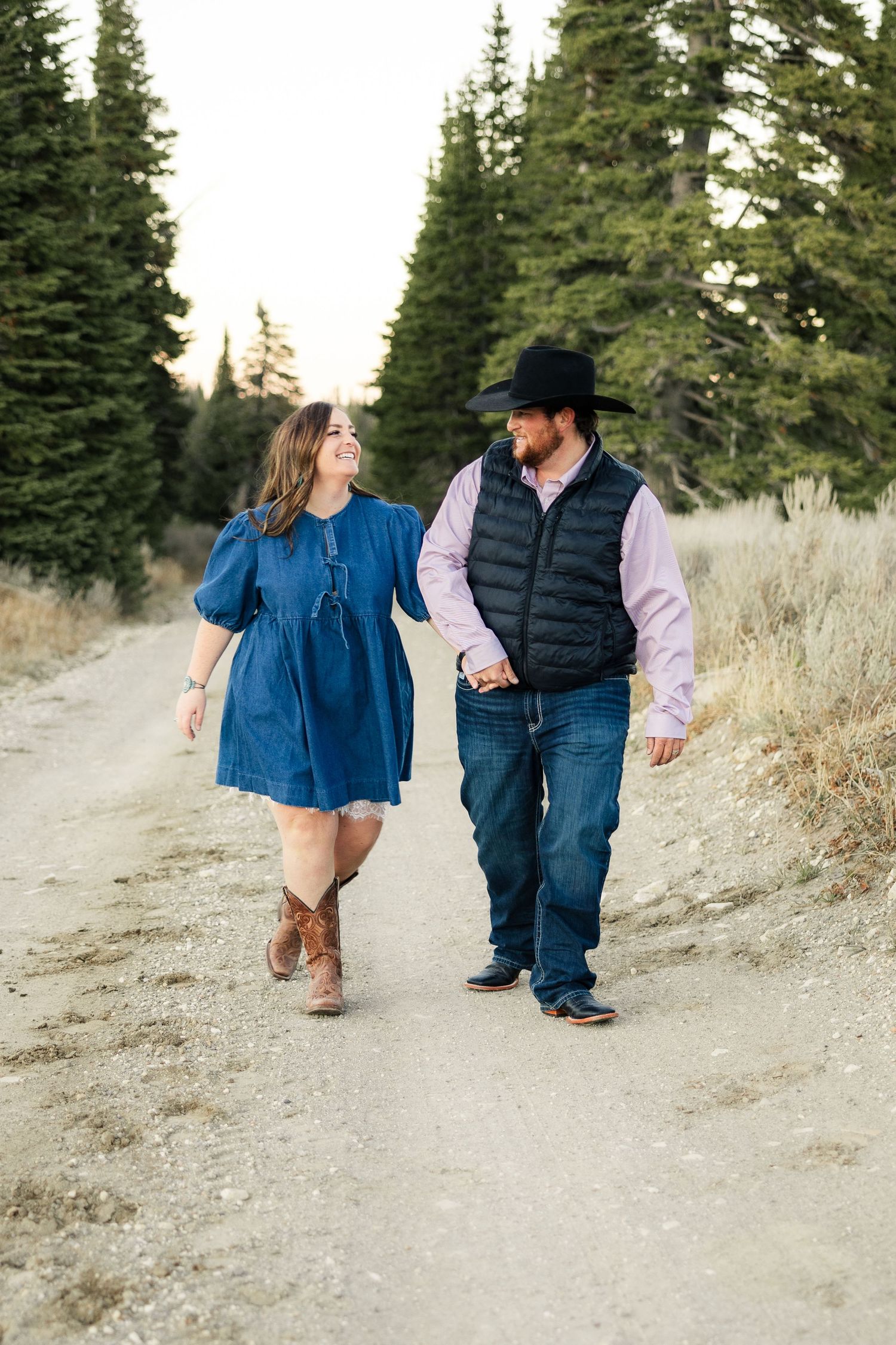 Couples session in Albion Idaho