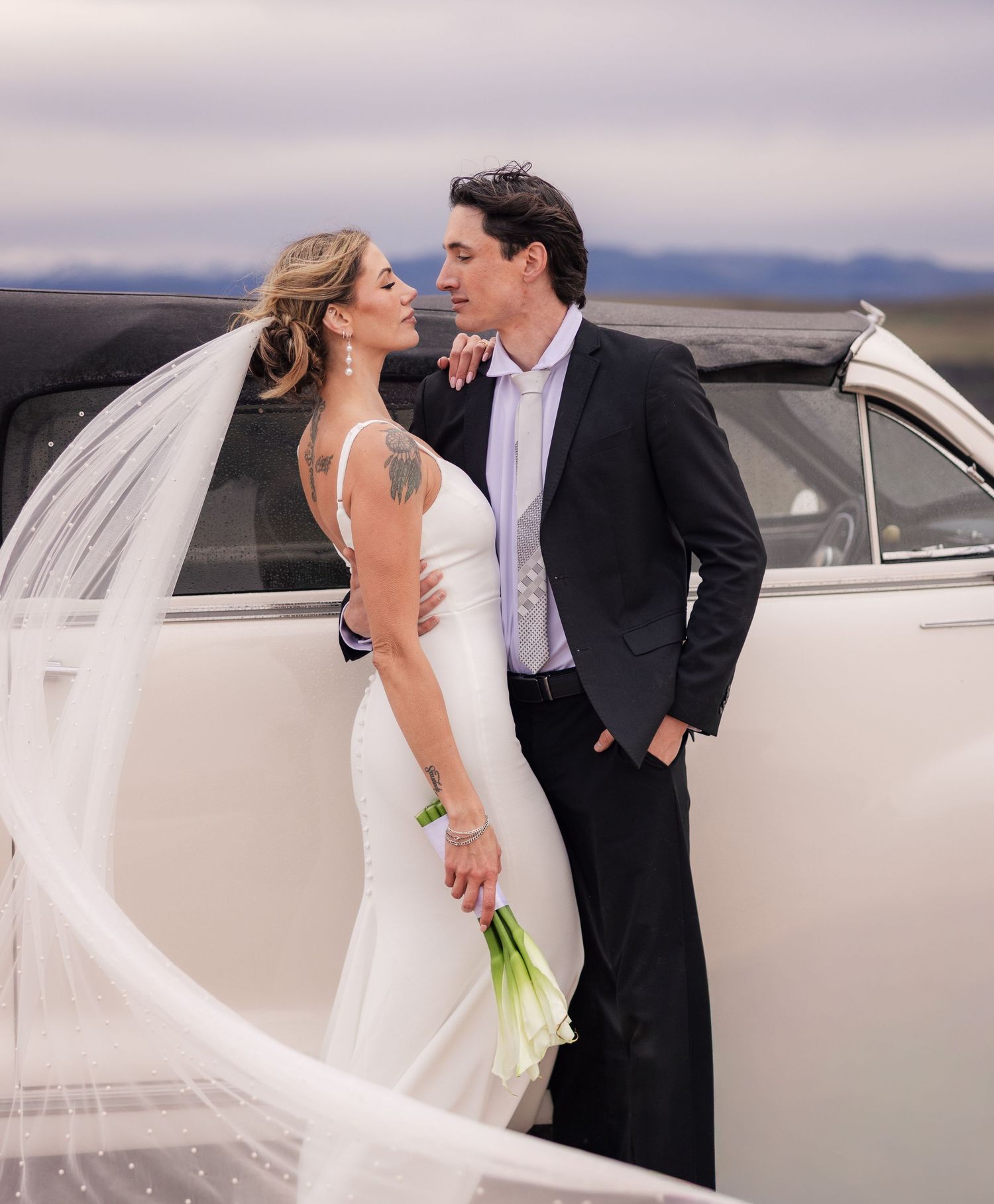 Editorial style elopement