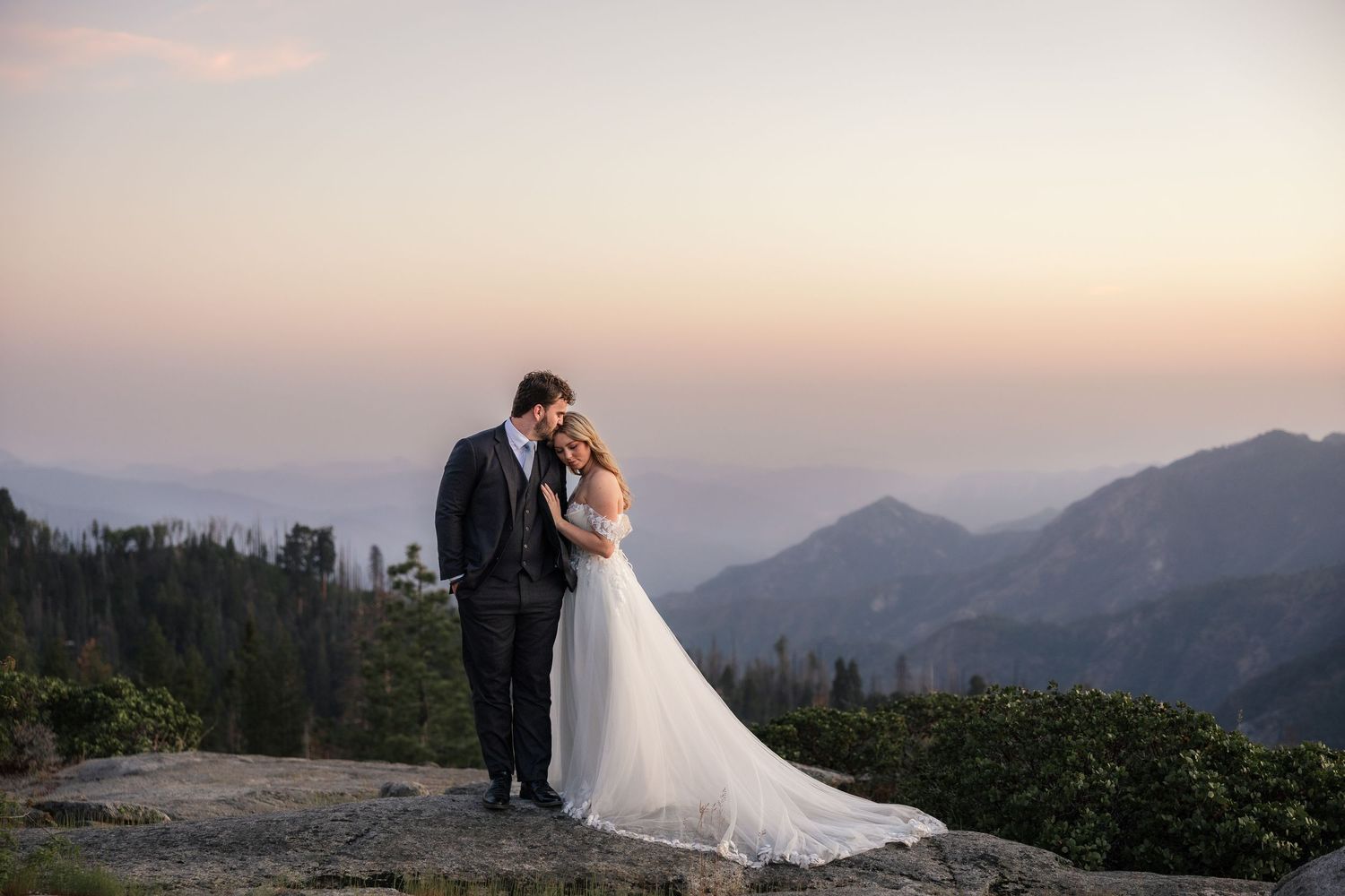 Elopement in Sequoia National Park, California