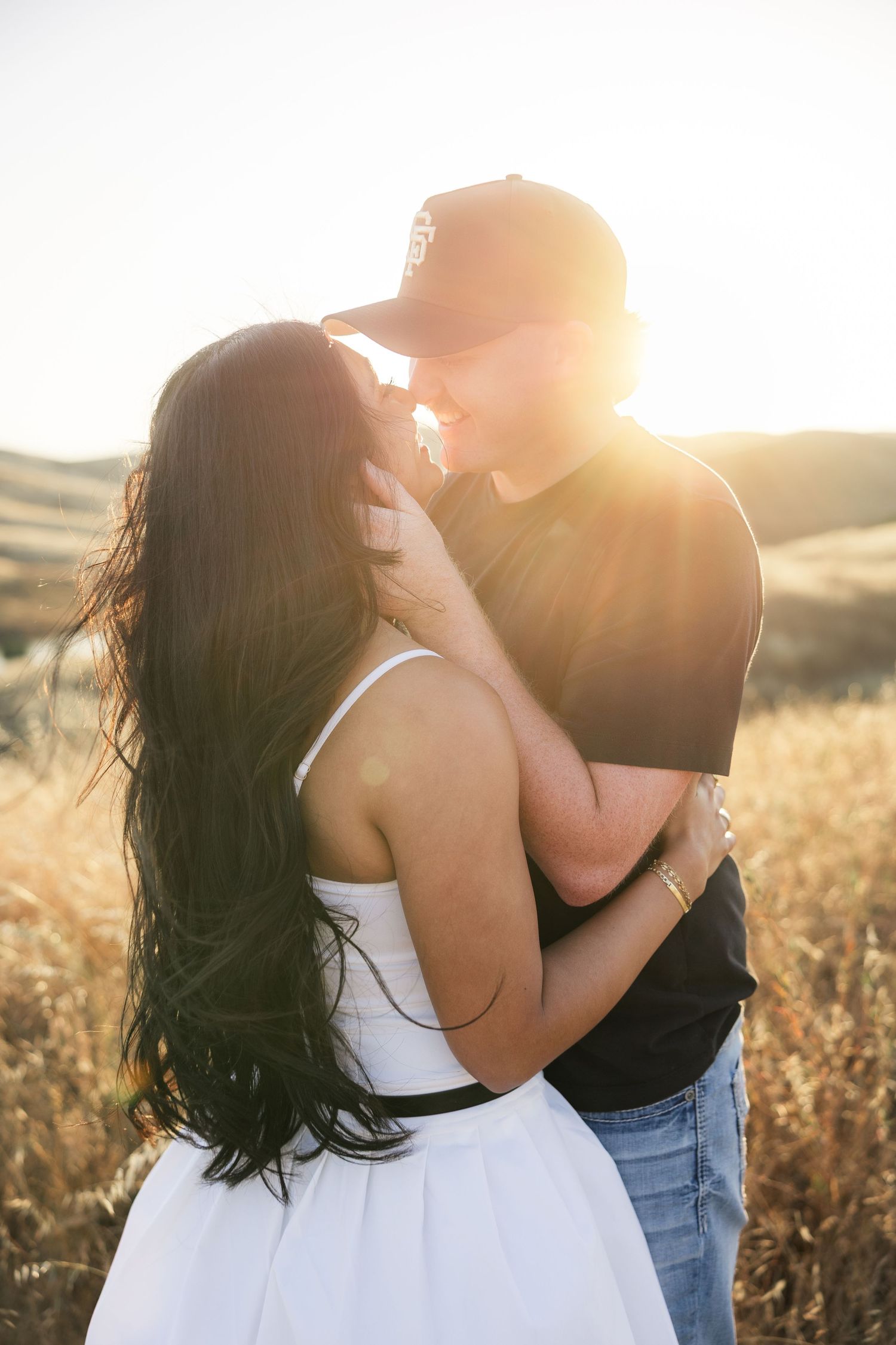 Couples photos at Millerton Lake, Friant California