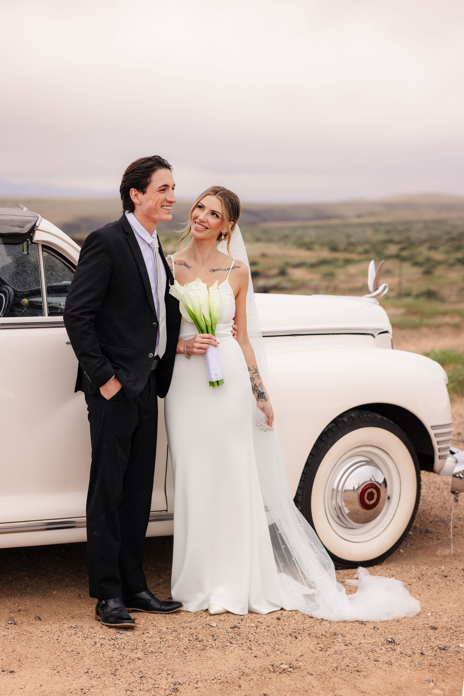 Editorial style elopement