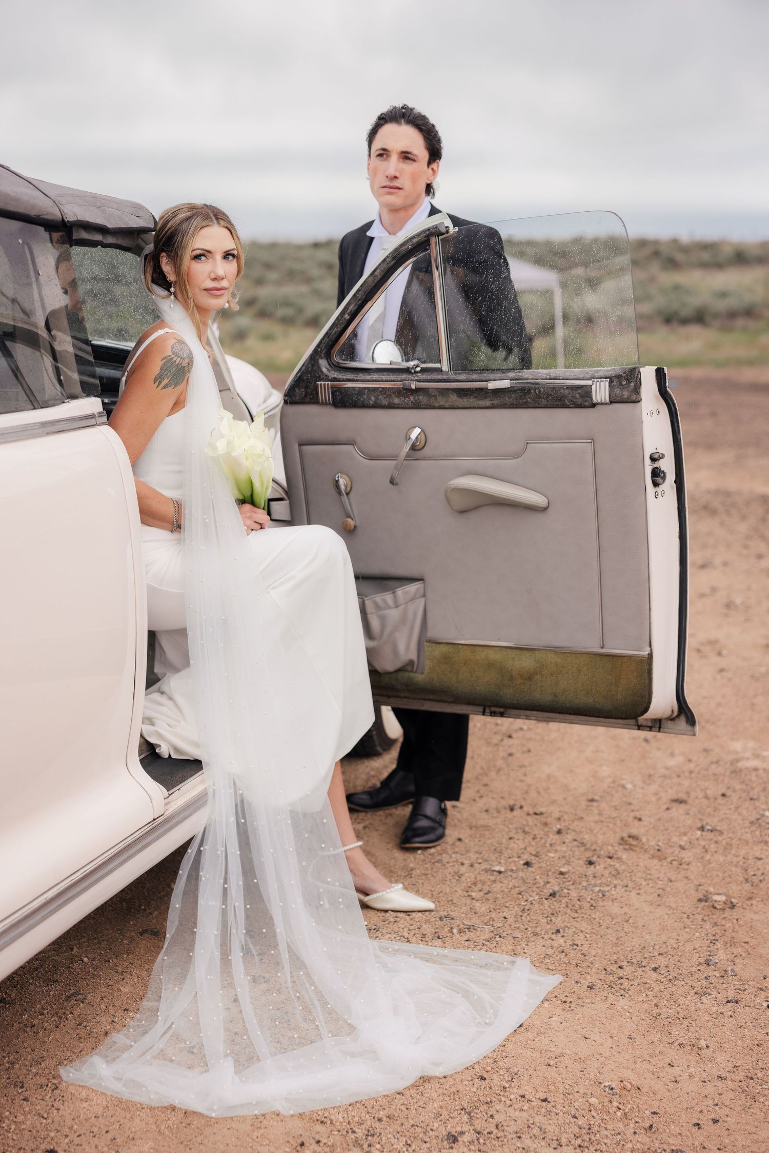 Editorial style elopement