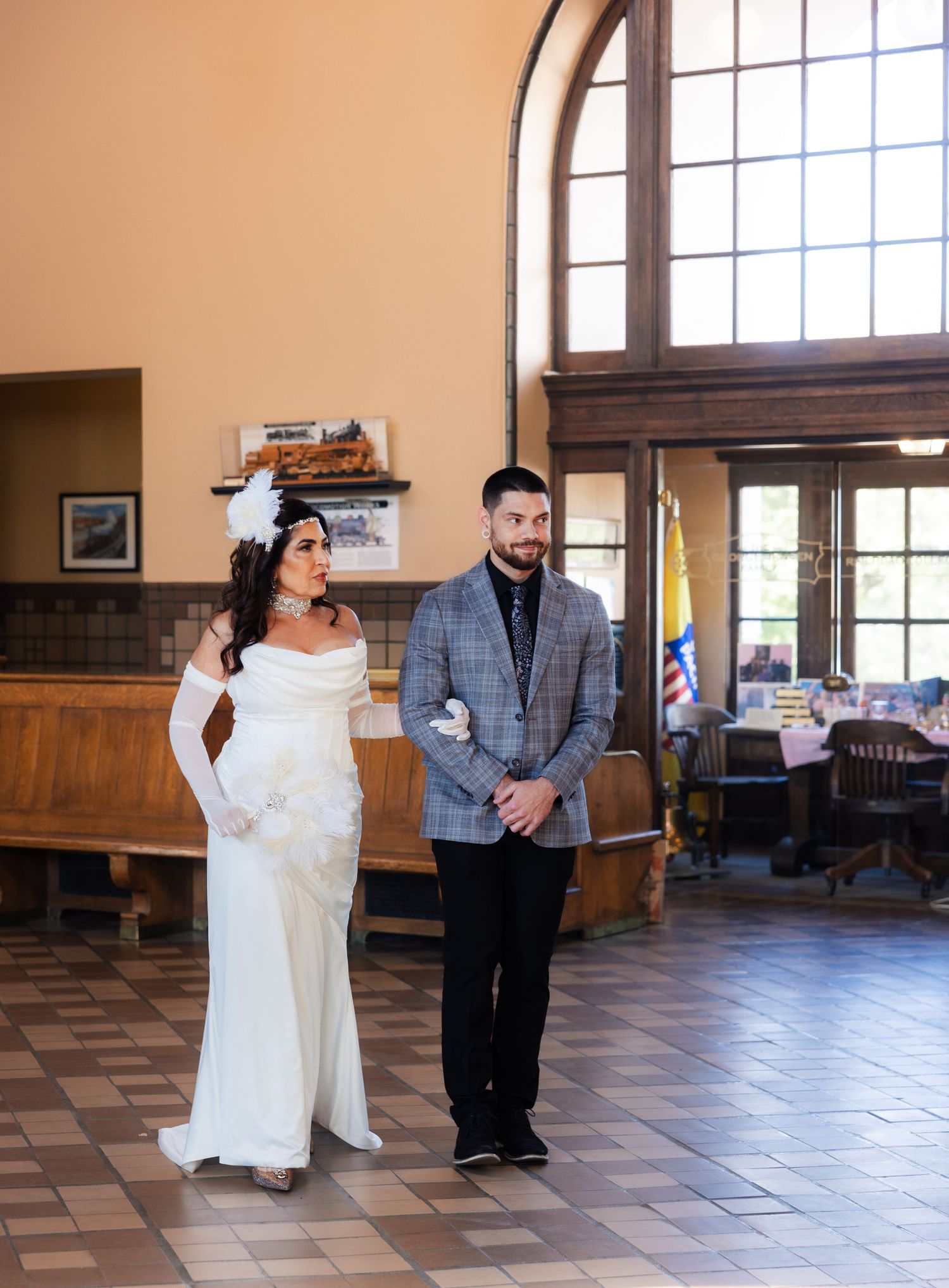 Wedding at the Boise Depot in Boise Idaho