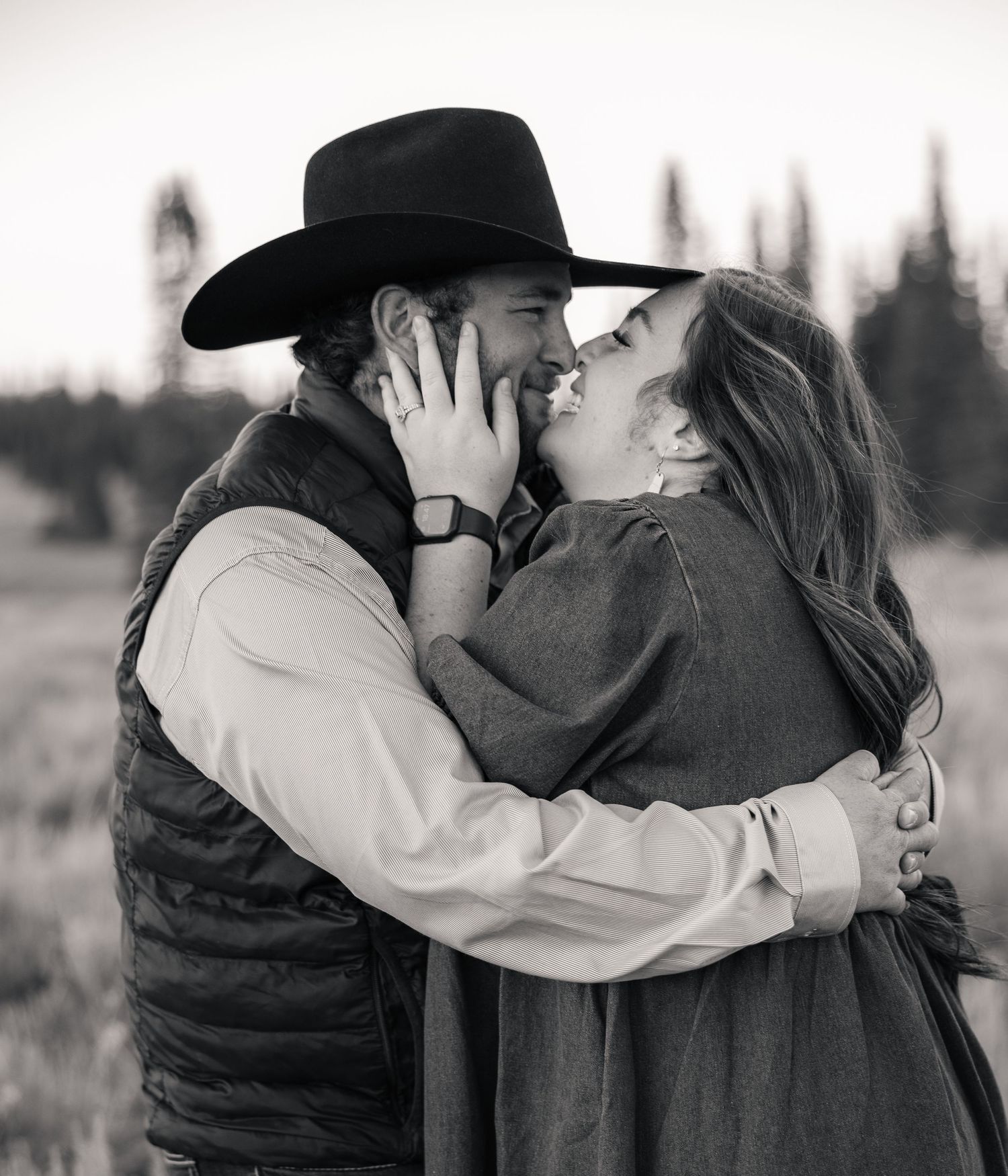 Couples portraits in Albion Idaho