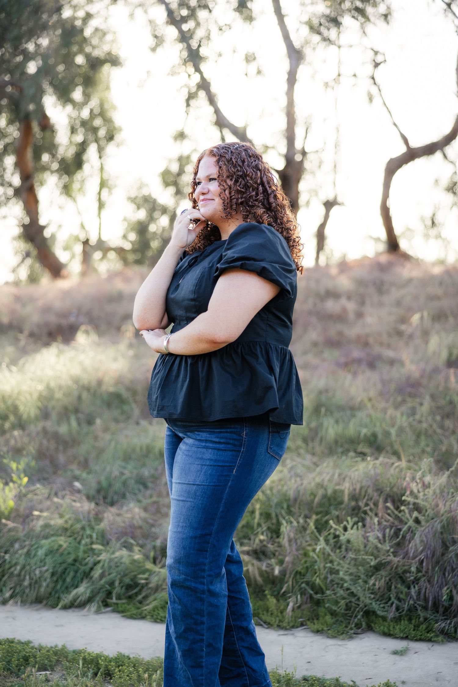 Senior photos at Woodward Park, ca