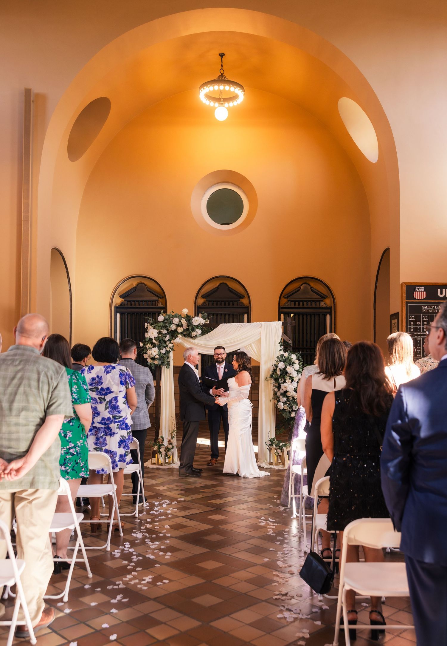 Wedding at the Boise Depot in Boise Idaho