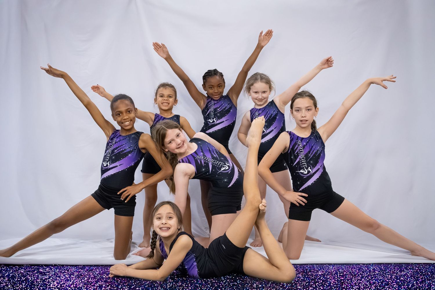 gymnastics girls team