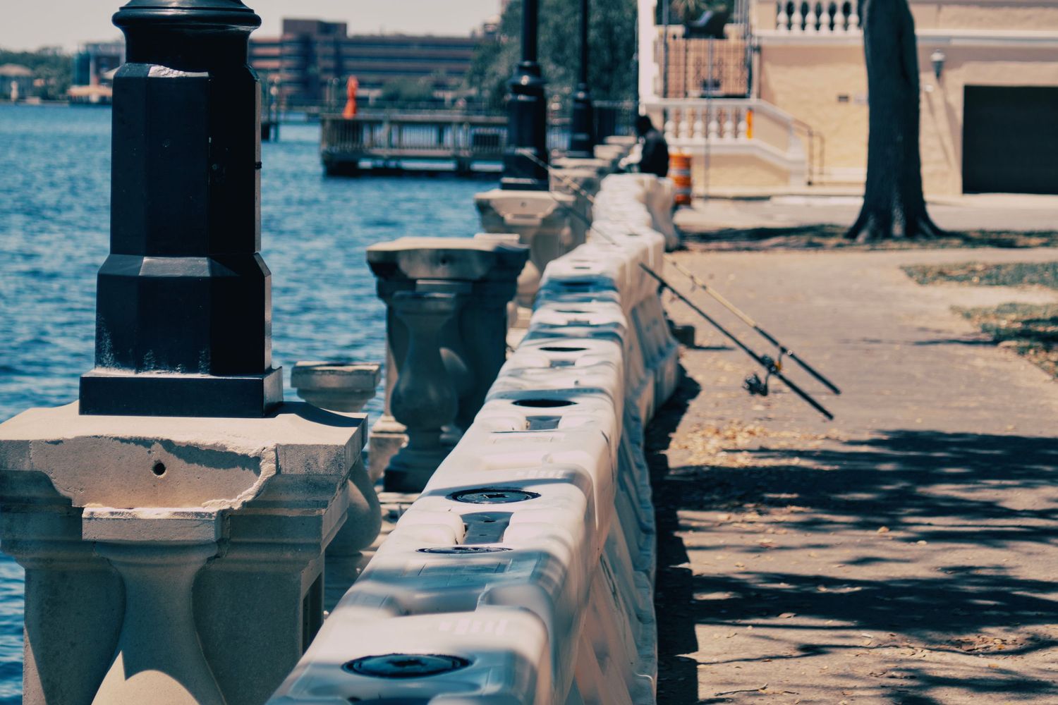 Fishing on the Riverwalk