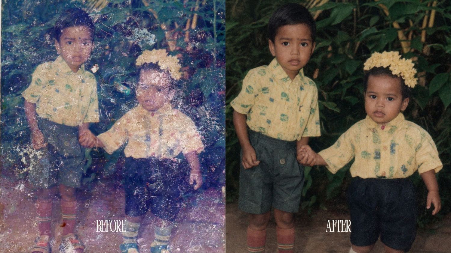 Professional Photo Restoration by PacaudsPhotos | Maddison Pacaud Photography in Oshawa, Durham Region and the GTA.