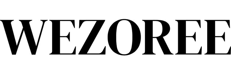 Stylized text logo design displaying 'WEZOREE' in bold black letters.