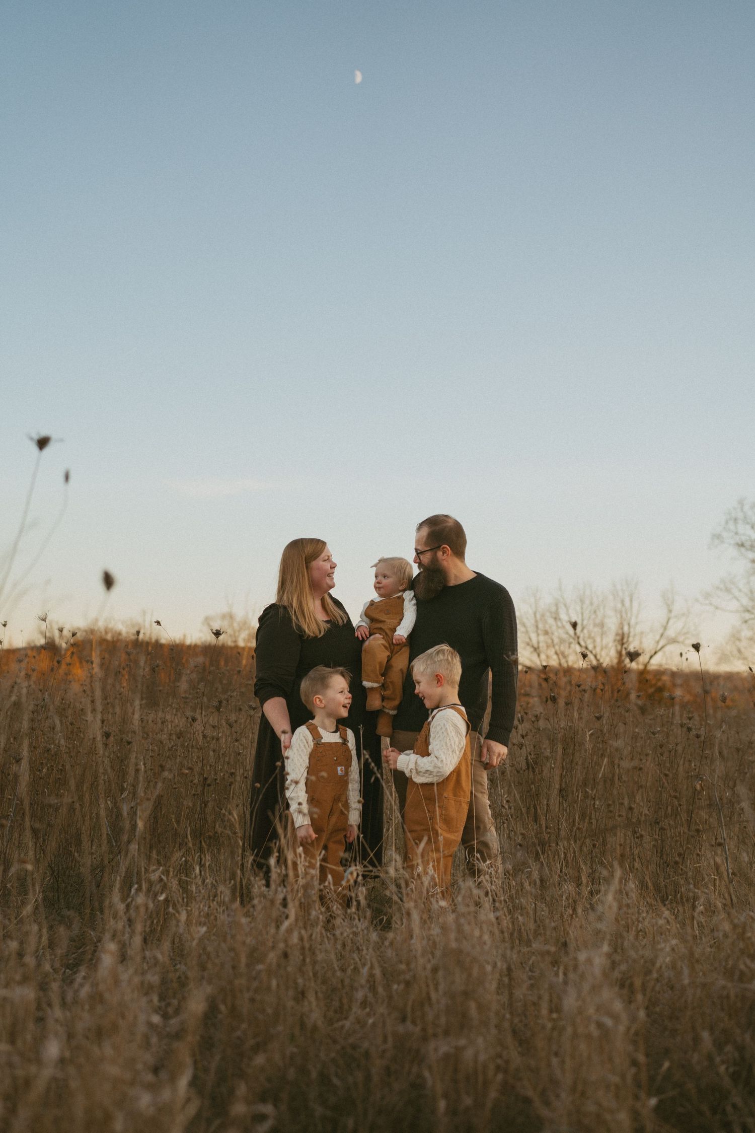 Film family photography. Wisconsin film photographer.