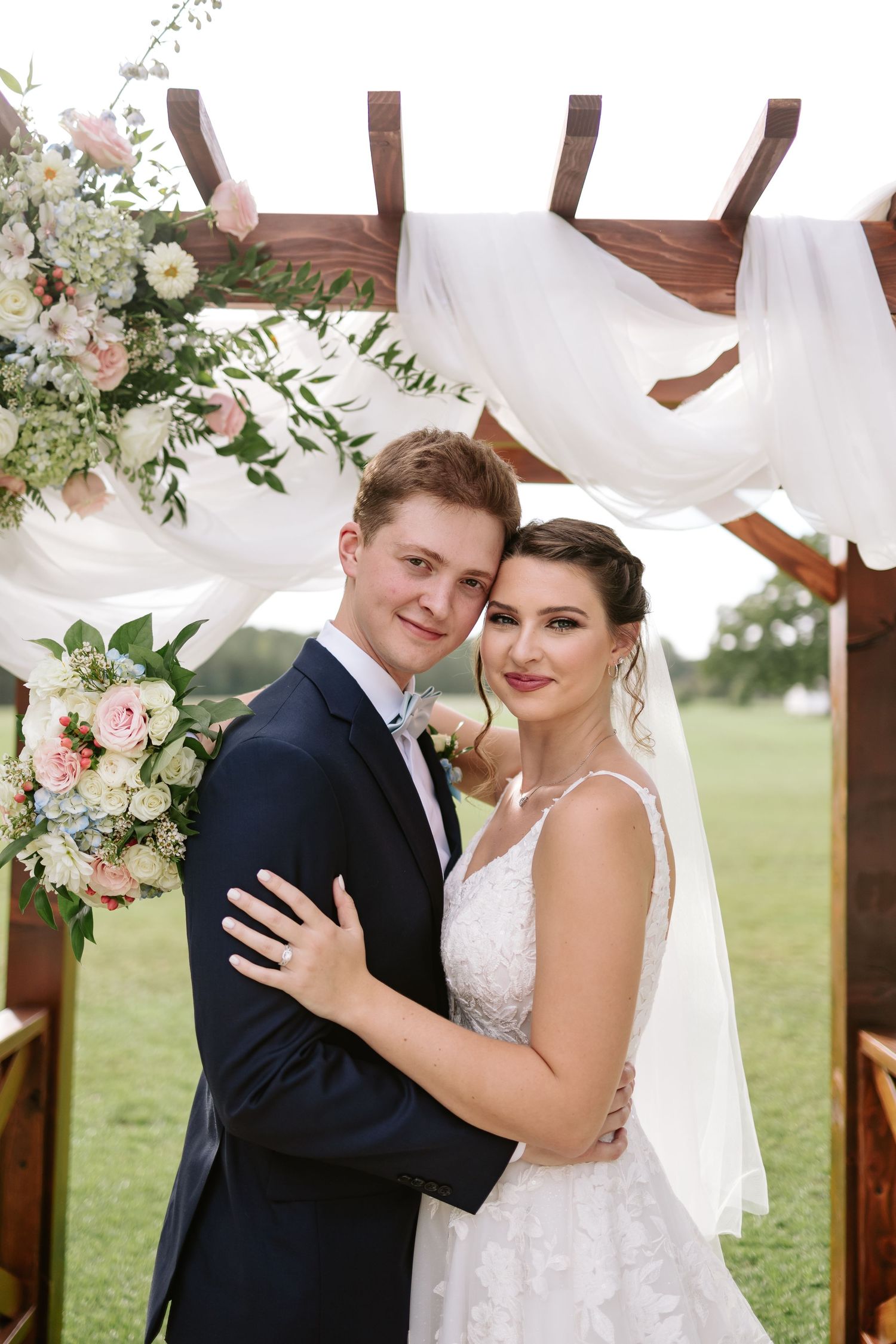 Wedding venue in Auburn, AL set for a romantic and intimate celebration